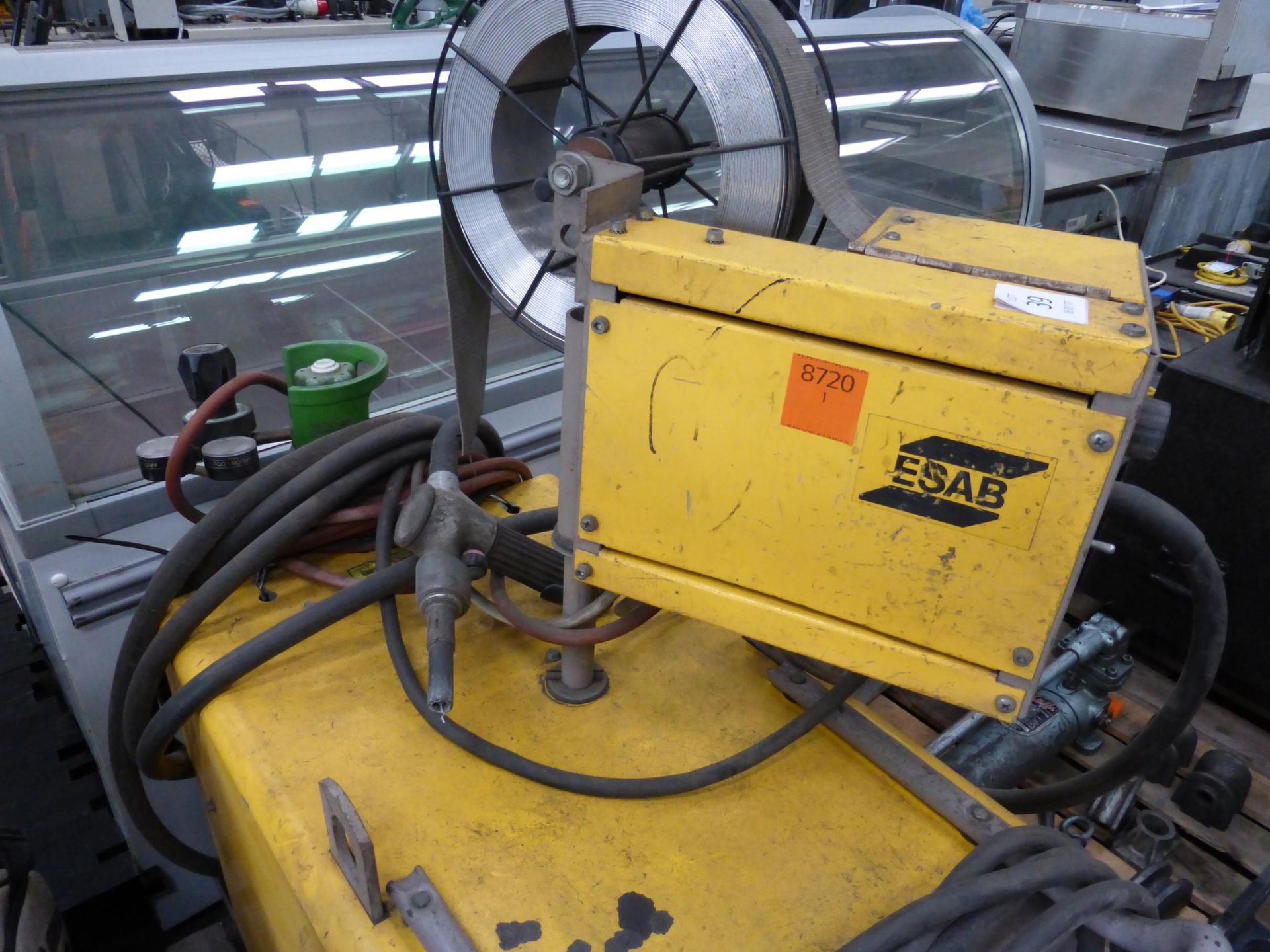 * An Esab LAX 380/A9-MLC30 Welder, 3PH. Please note there is a £10 + VAT Lift Out Fee on this lot - Image 2 of 2