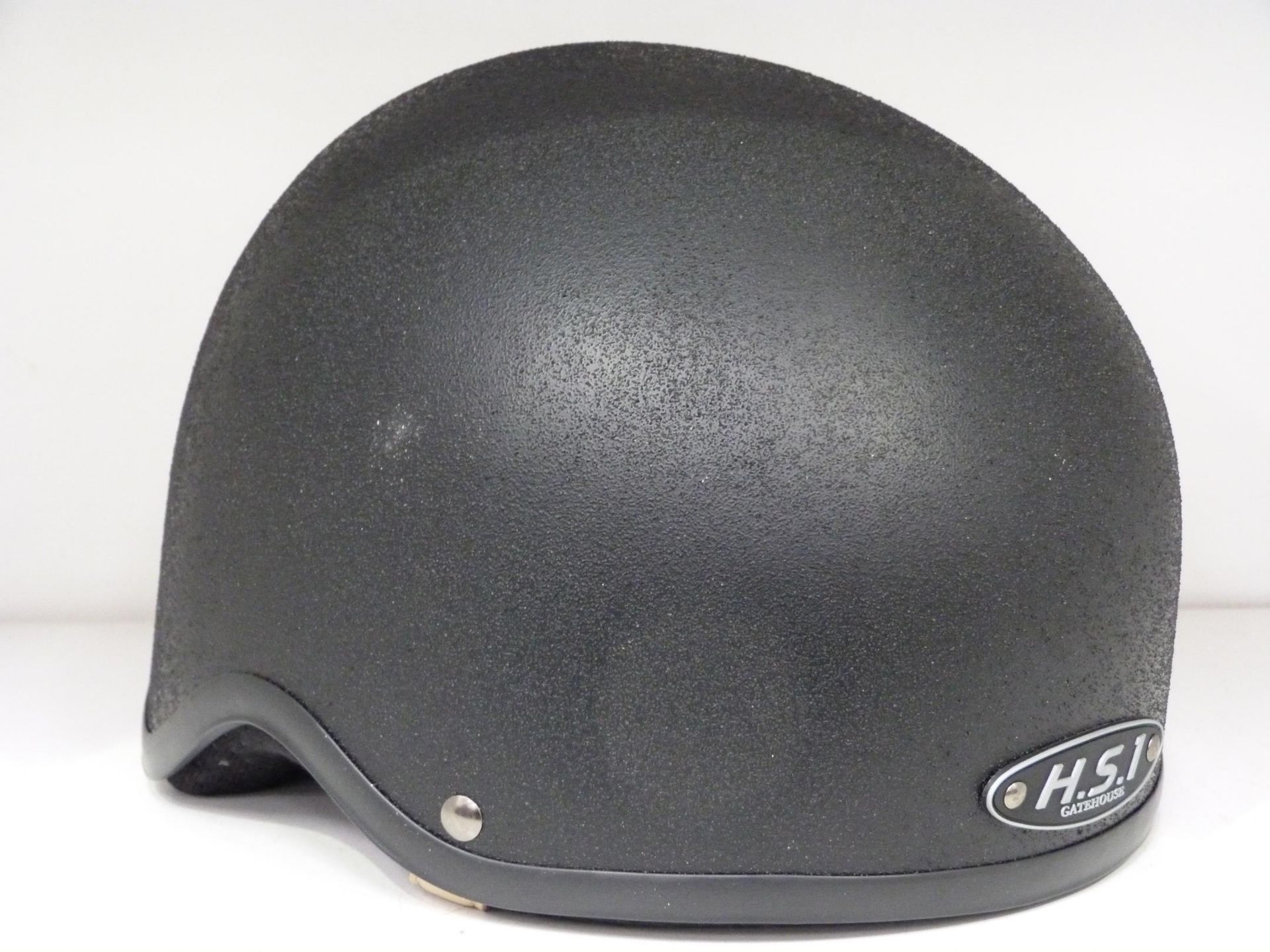 * Helmet: A New Gatehouse HS1 Jockey Skull 1-55/Black Snell E2001/BS EN 1384 with cover. RRP £145. - Image 2 of 5