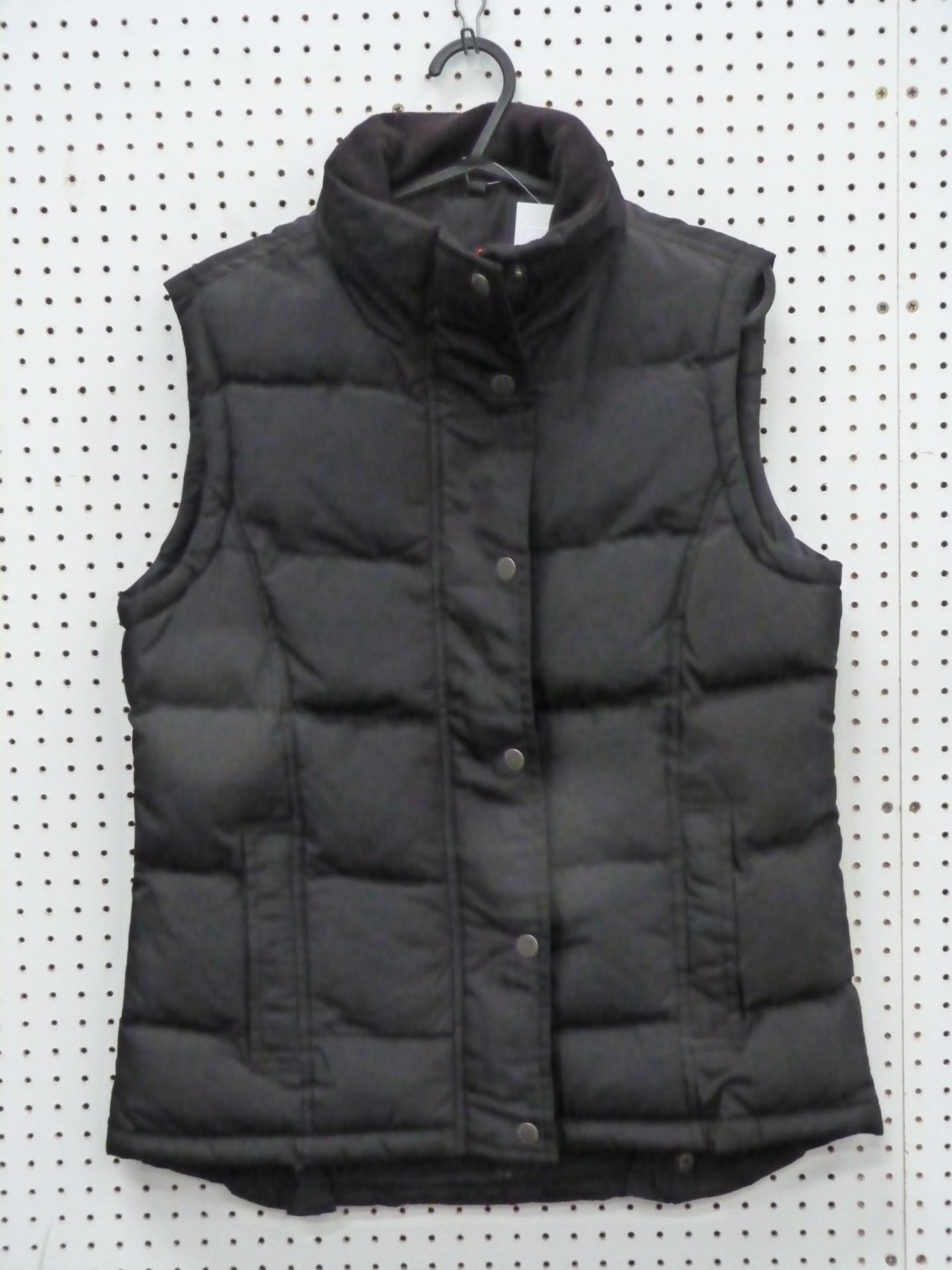 * Two Ladies 'Bridleway' Padded Gilets in Black; one X Small, one Medium together with a Shires