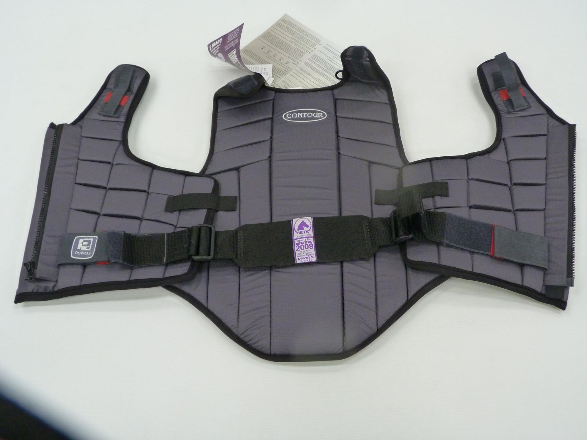 * A New Horse Rider Body and Shoulder Protector Standard Level 3 Serial #64. Made by Powell- - Image 2 of 4