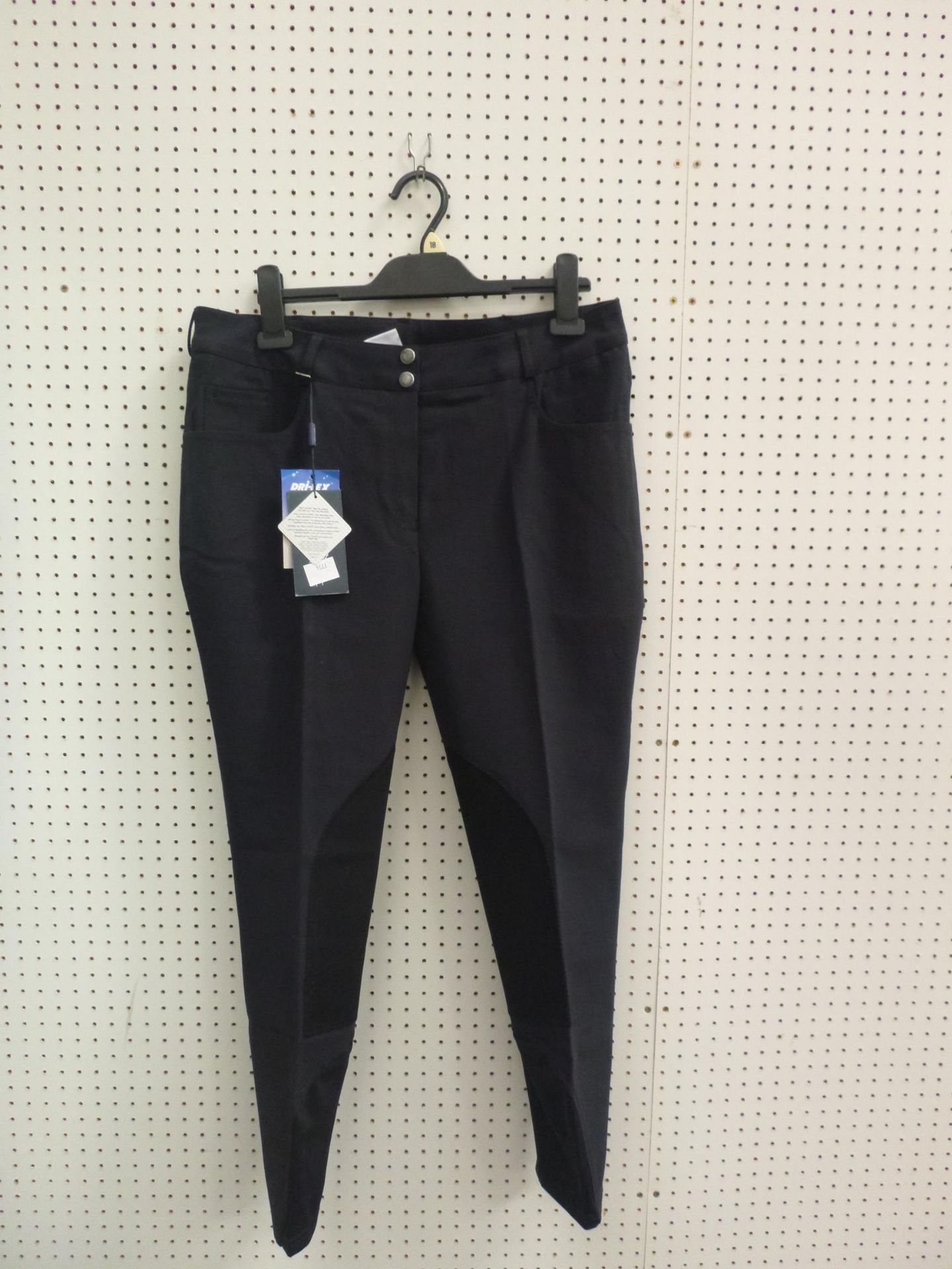 * Three Pairs of New Shires Ladies Winchester Breeches in Black. One pair size 34, two pairs size 36