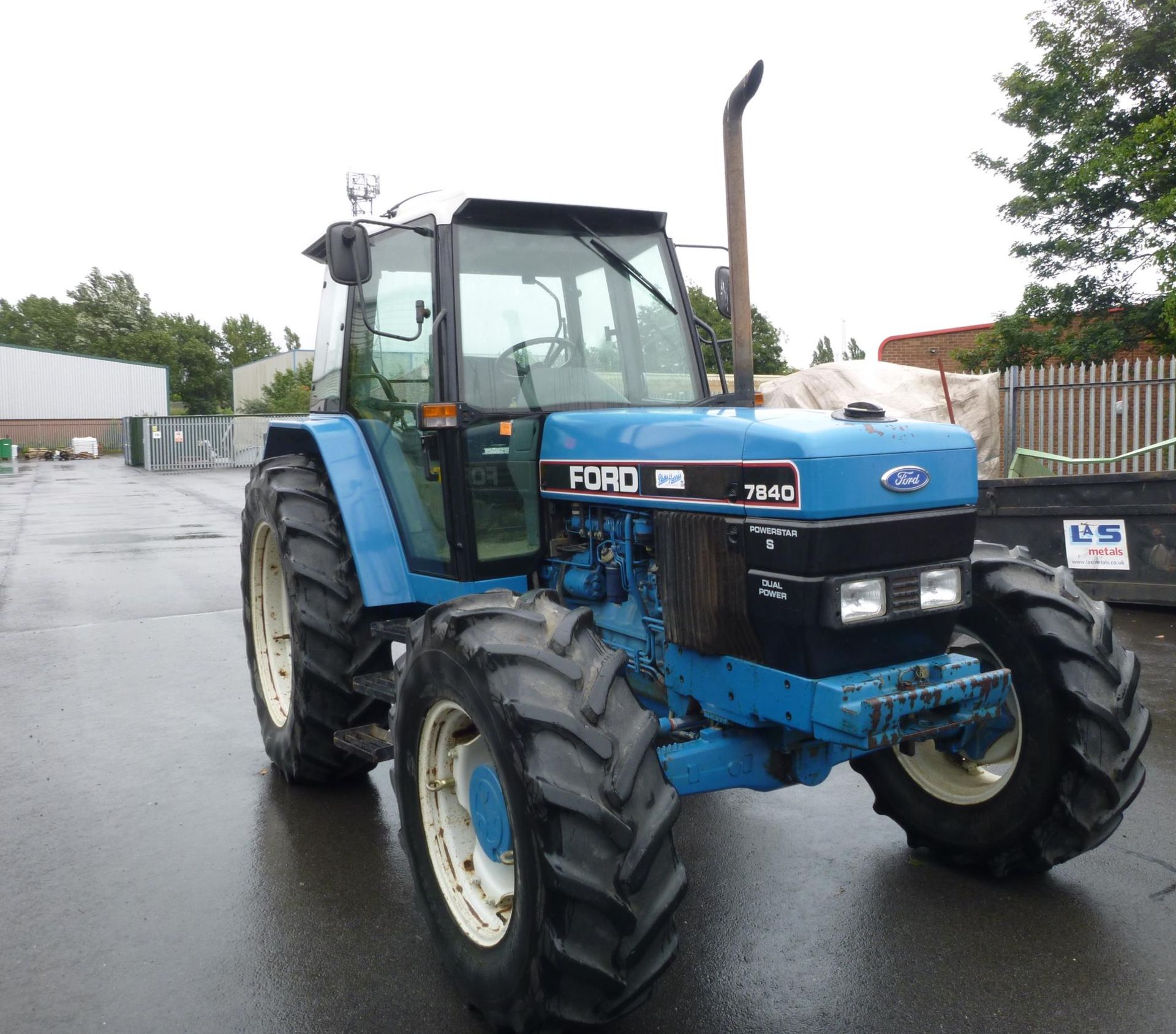 * 1993 Ford New Holland L557 VFE, 7840 4WD Powerstar SL Tractor. 5,597hrs Model No FE6PCG comes - Image 3 of 20