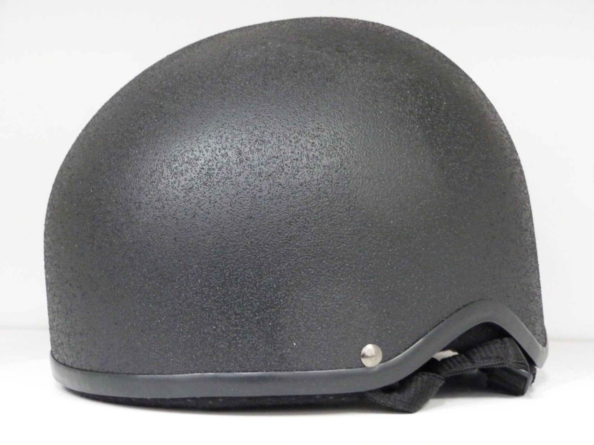 * Helmet: A New Gatehouse Junior 4 Kids Jockey Skull 1-55/Black with cover. Safety Standard PAS