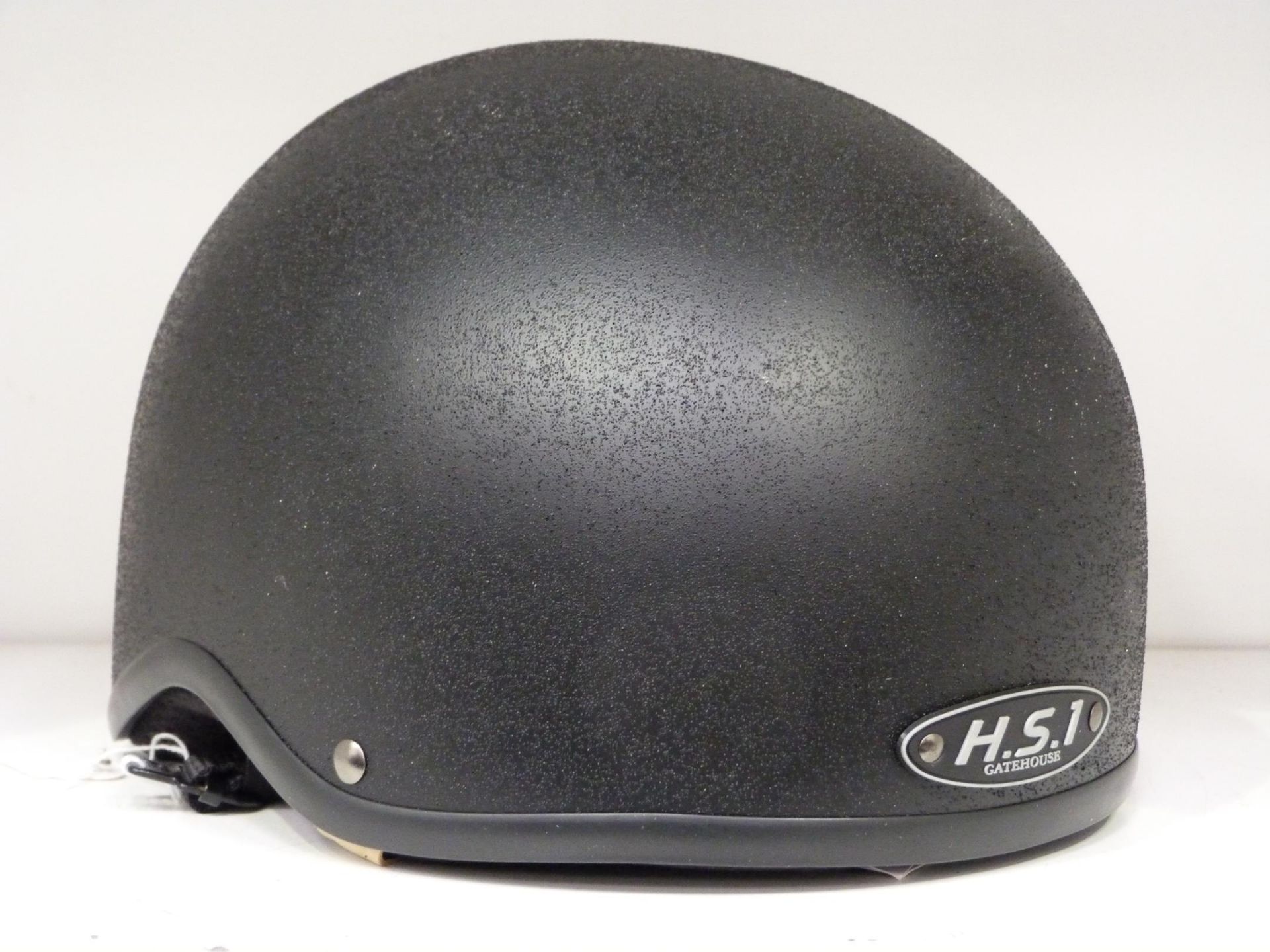 * Helmet: A New Gatehouse HS1 Jockey skull 4 (61cm) Black. BS EN 1384:2012. RRP £134.99 - Image 2 of 5