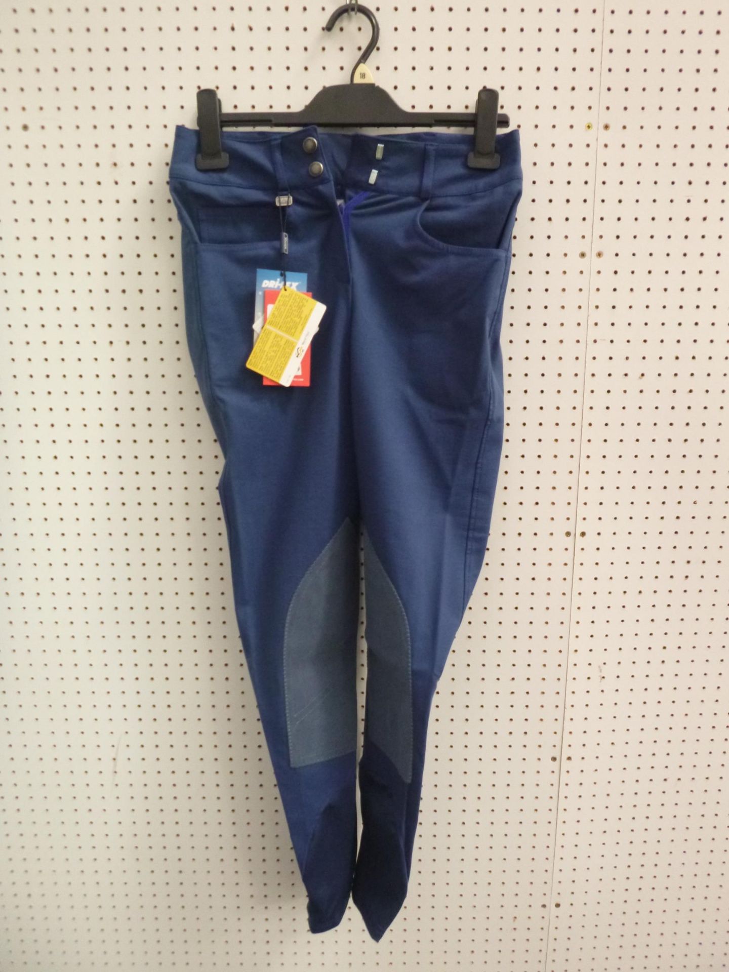 * Four Pairs of New Shires Ladies Winchester Breeches in Steel Blue. One each of size 24,32,34 and