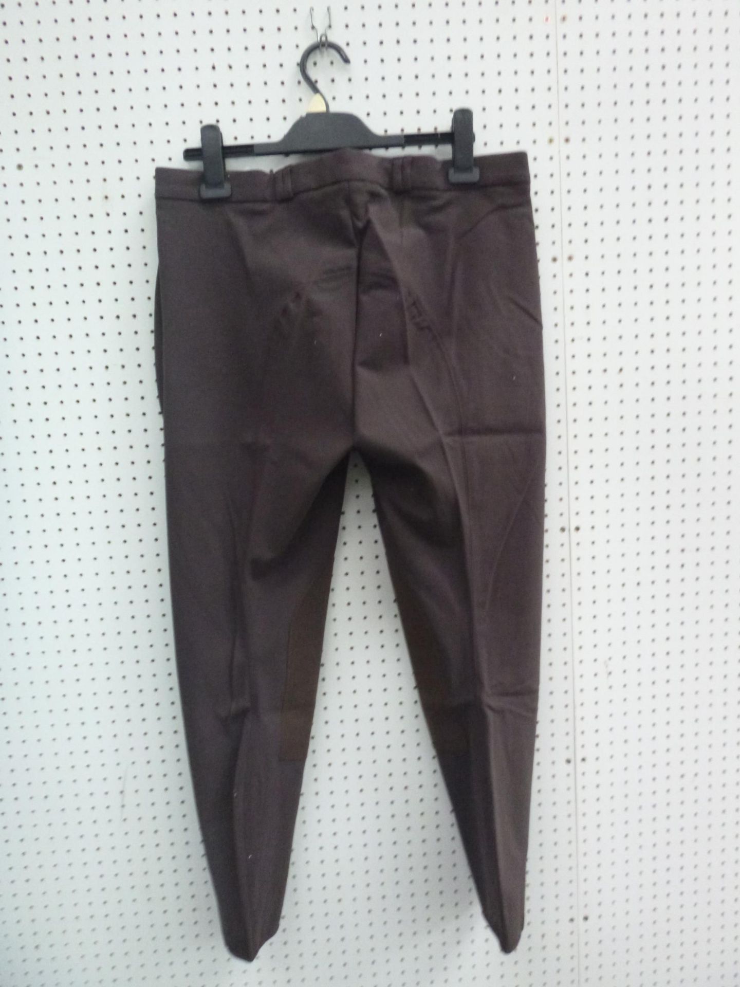 * Two pairs of new Bridleway Ladies Woven Cotton/Nylon Breeches size 38R, one Brown the other - Bild 4 aus 4