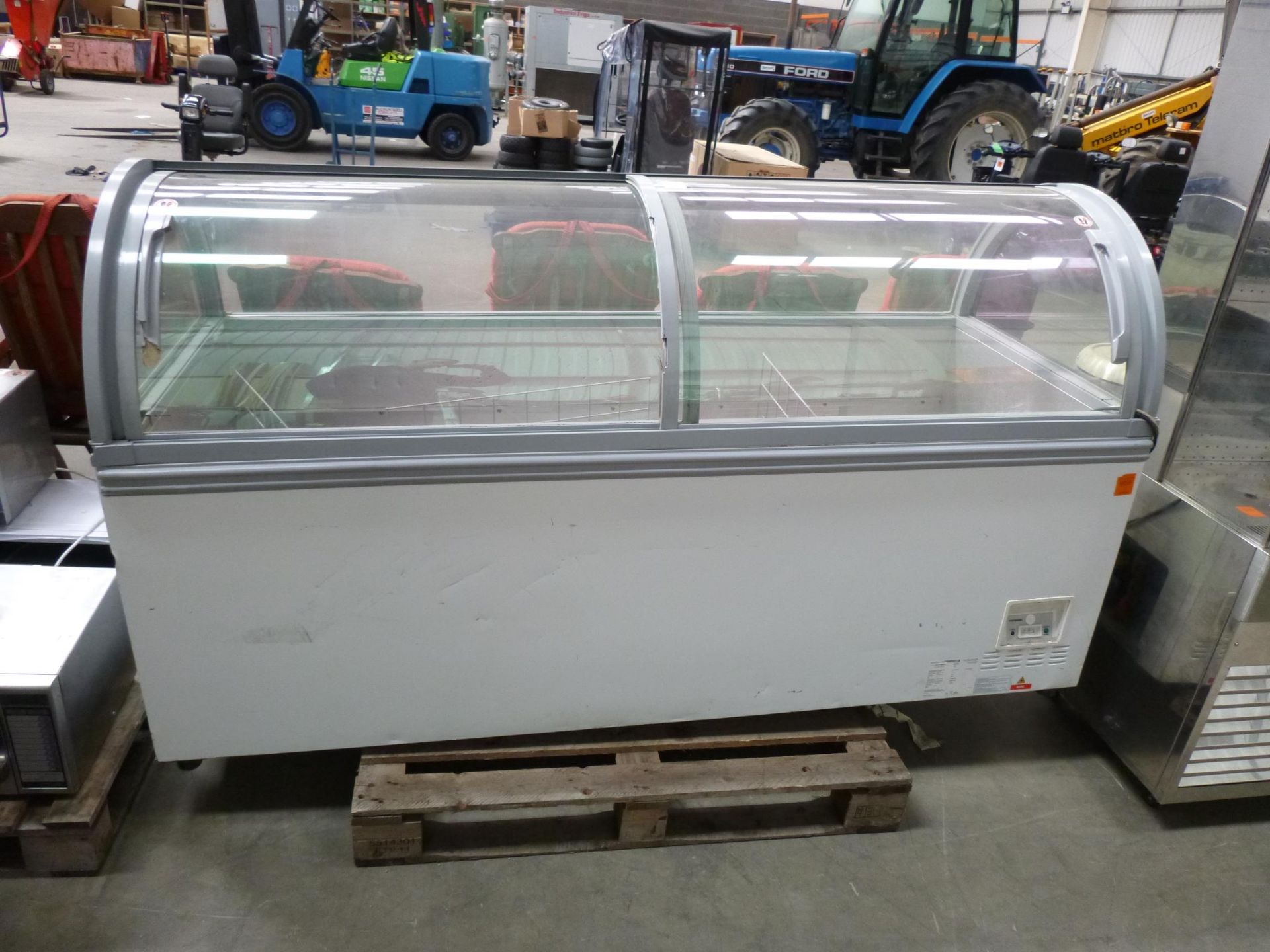 A AHT Display Freezer (spares or repair). Please note there is a £15 Plus VAT Lift Out Fee on this