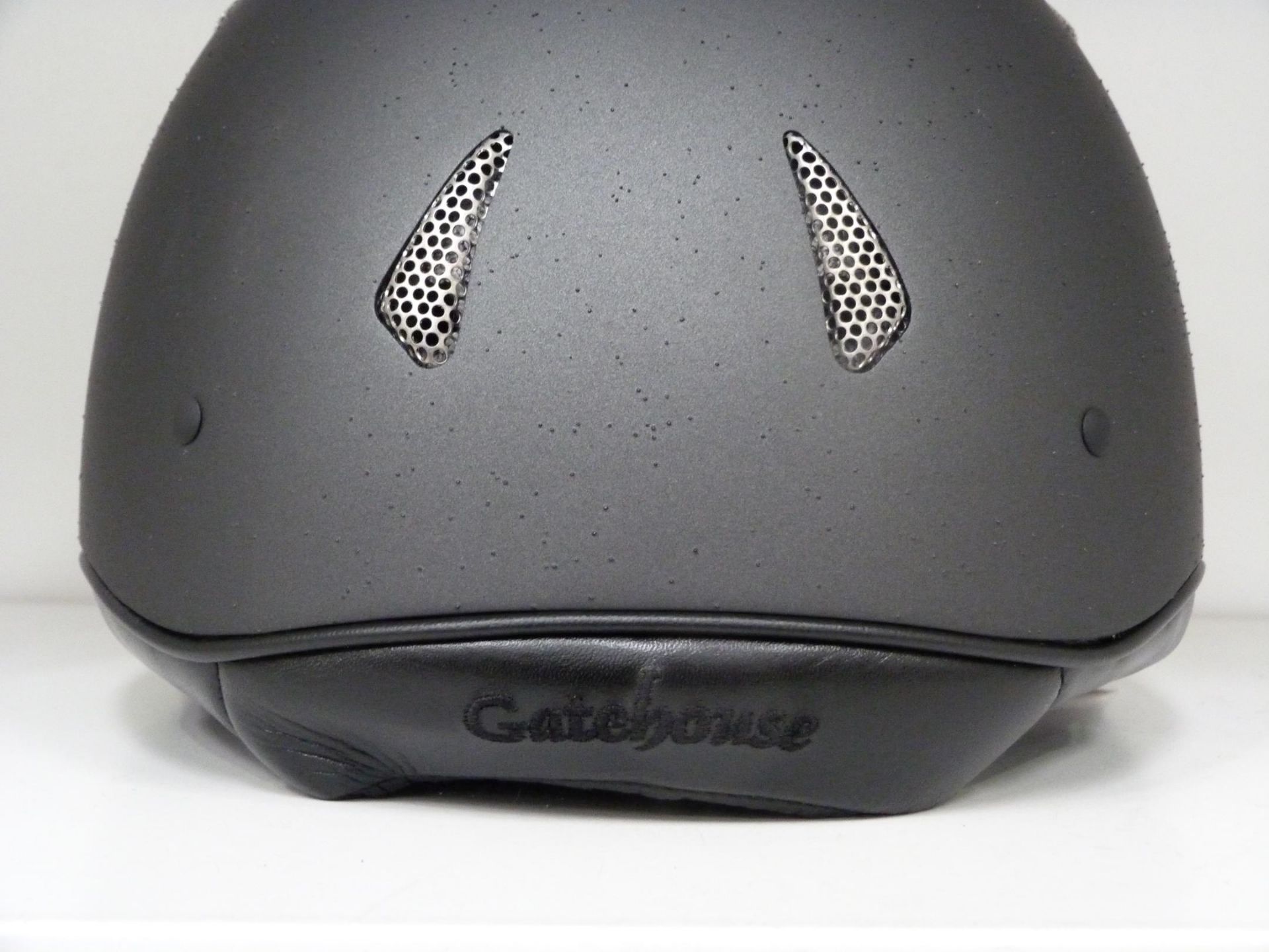 * Helmet: A New Gatehouse RXC1 Jockey Skull Variety in Grey. Weight Range 650gsm -780gsm XL (61~ - Image 3 of 5