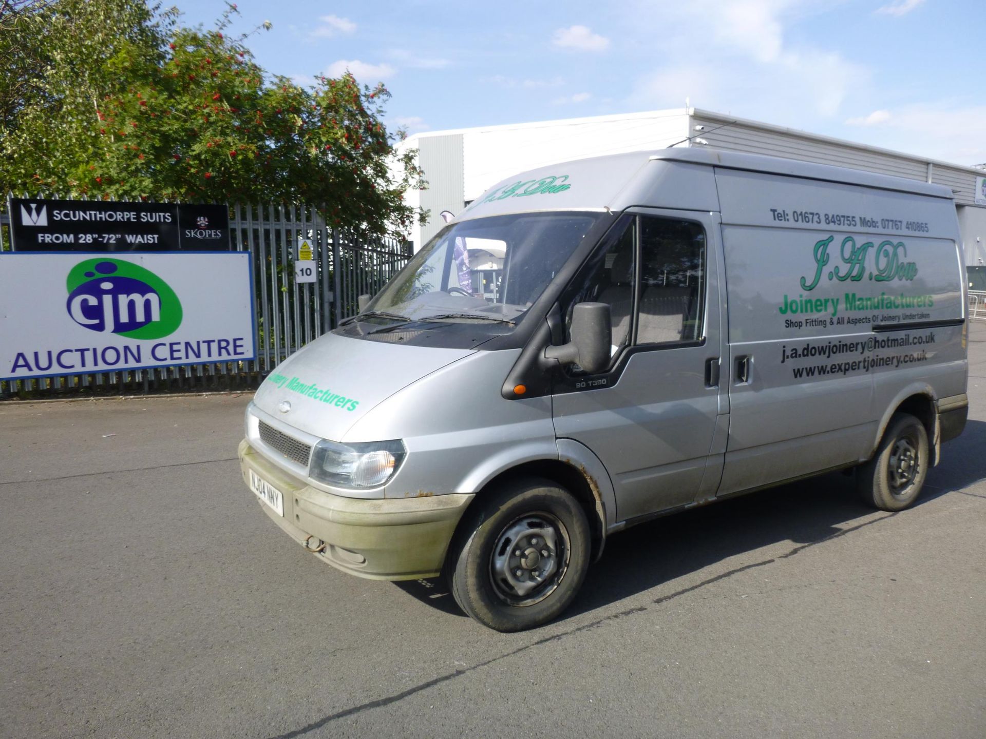 * A Ford Transit 350 MWB TD, Registration: NJ04 NNY, MOT Expired: 10th April 2017, 2402cc Diesel - Image 2 of 11