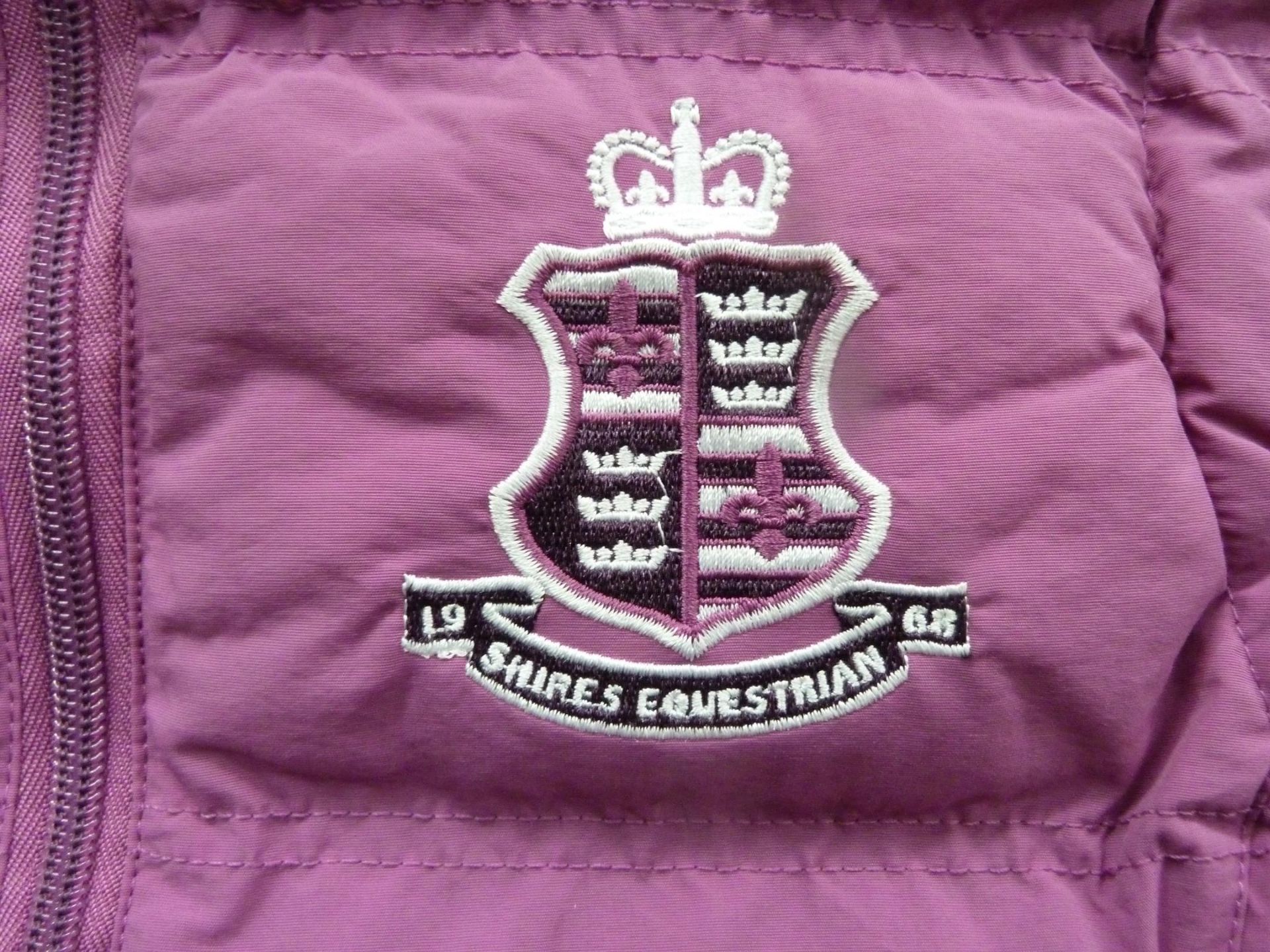 * Three Pink, New Shires Team Gilets, one Medium, one Large, one X Large RRP £99.95 (3) - Image 2 of 3