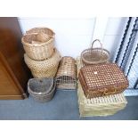 This is a Timed Online Auction on Bidspotter.co.uk, Click here to bid. A selection of Wicker & Woven