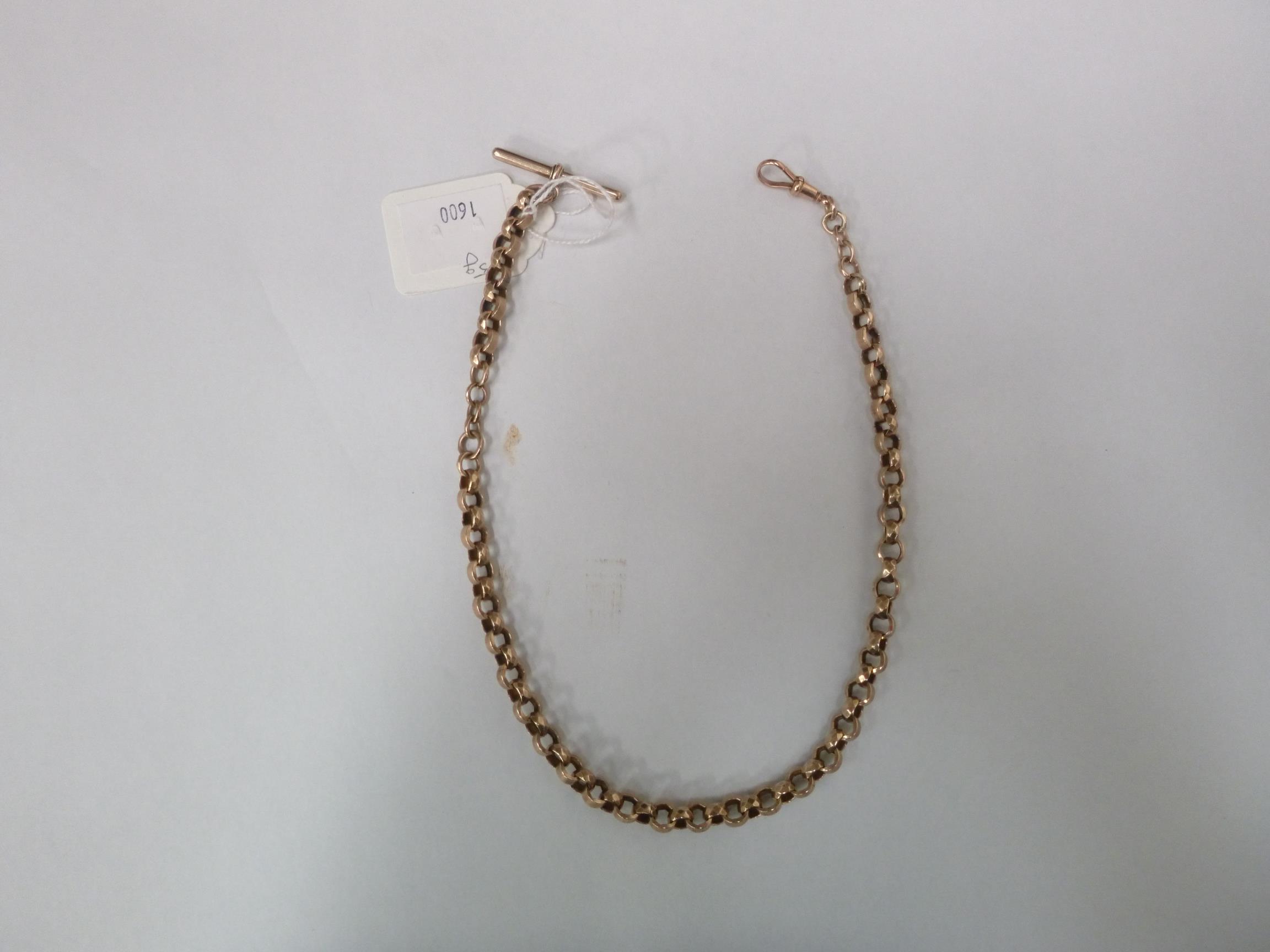 This is a Timed Online Auction on Bidspotter.co.uk, Click here to bid. A 9ct Gold Watch Chain Approx