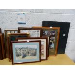 This is a Timed Online Auction on Bidspotter.co.uk, Click here to bid. A selection of various framed