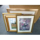 This is a Timed Online Auction on Bidspotter.co.uk, Click here to bid. 3 x Framed Furnishing