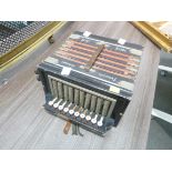 This is a Timed Online Auction on Bidspotter.co.uk, Click here to bid. A Ten Key Melodeon with steel