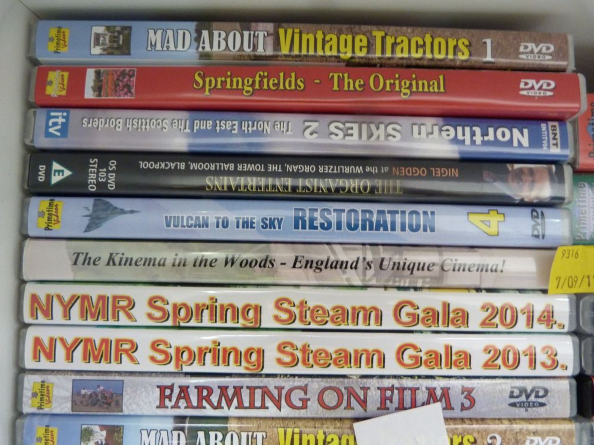 Over 40 DVD of Farming, Aircraft/Air show, Titles etc together with over 30 Videos (VHS) Covering - Image 2 of 15