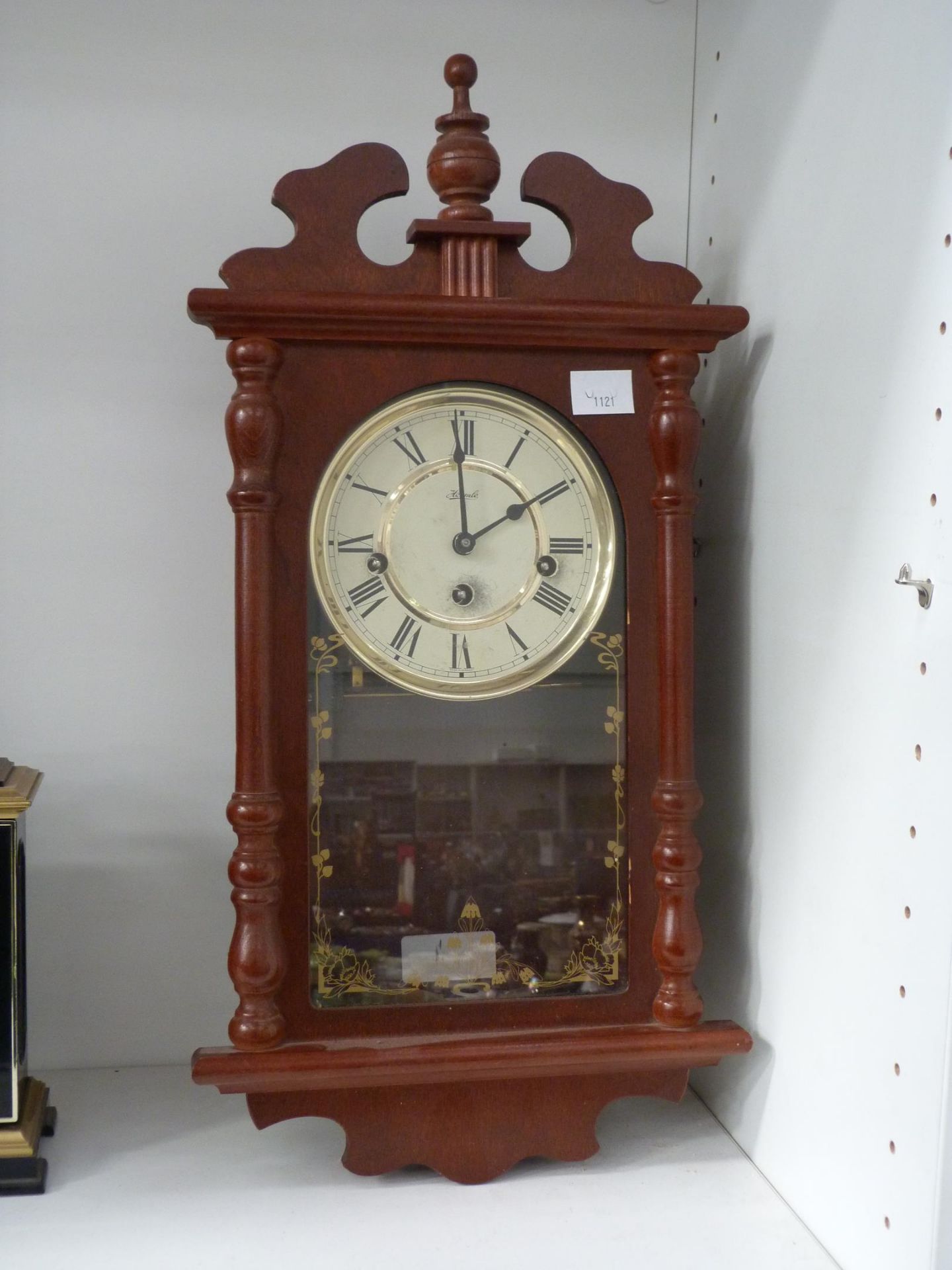 Two Mantle Clocks (Tickmaster & London Clock Co) along with two Wall Clocks (President & Hermle) (4) - Image 3 of 4