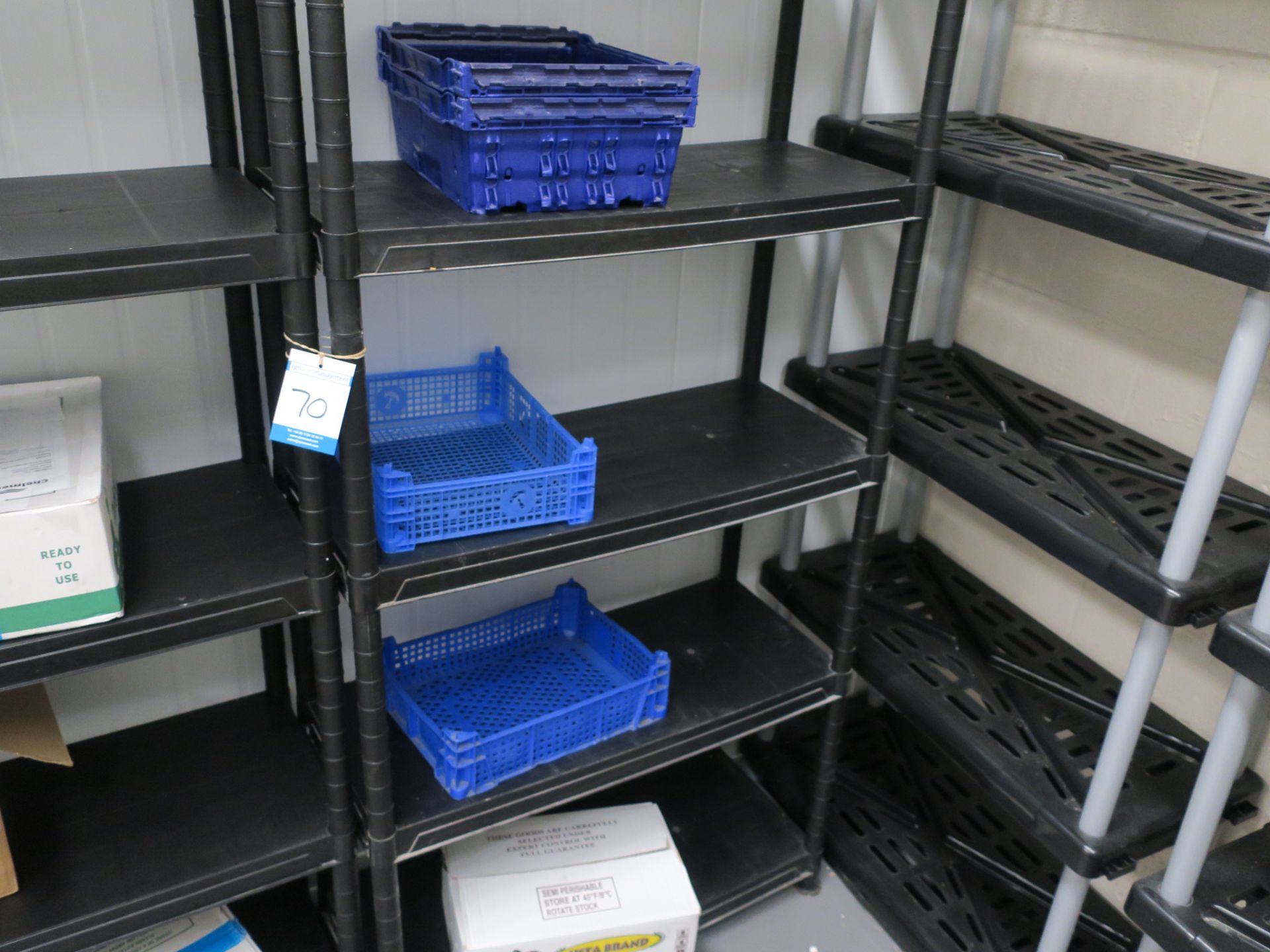 * 7 x Bays of Plastic Stores Racking. Please note this lot is located at Unit - Image 5 of 5