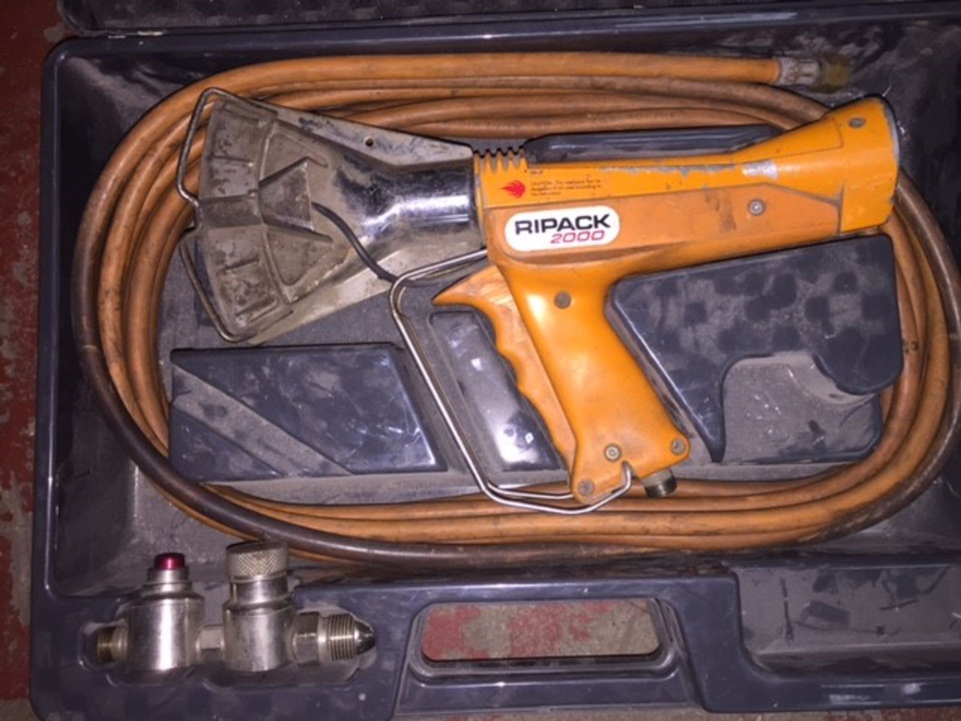 * Two Ripack 2000 Hot Air Guns. Used for Propane Gas Shrink Wrapping. - Image 2 of 3