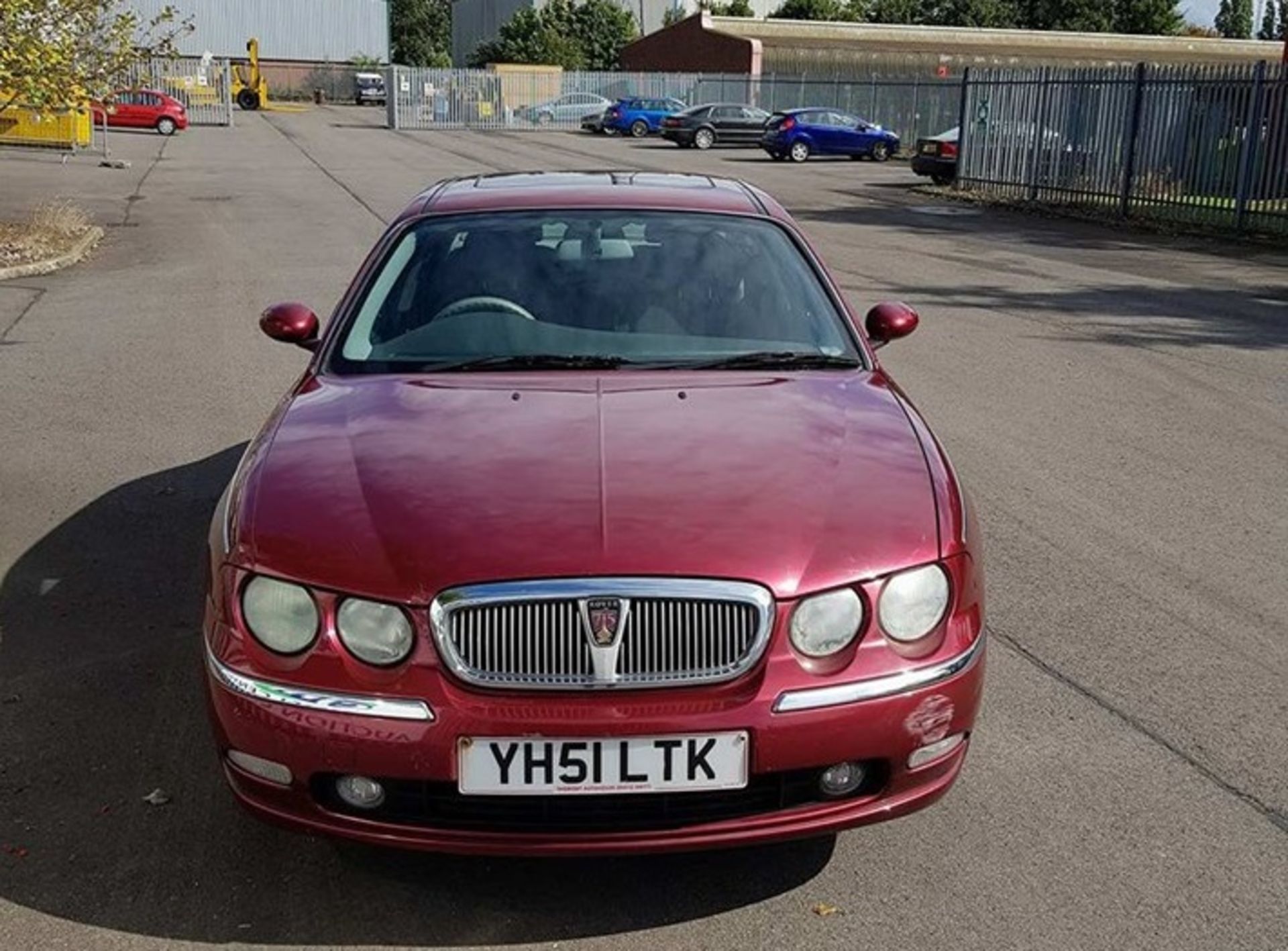 2001 Rover 75 in Red, Registration: YH51 LTK, MOT Expires: 20th April 2018, Odometer Reads: