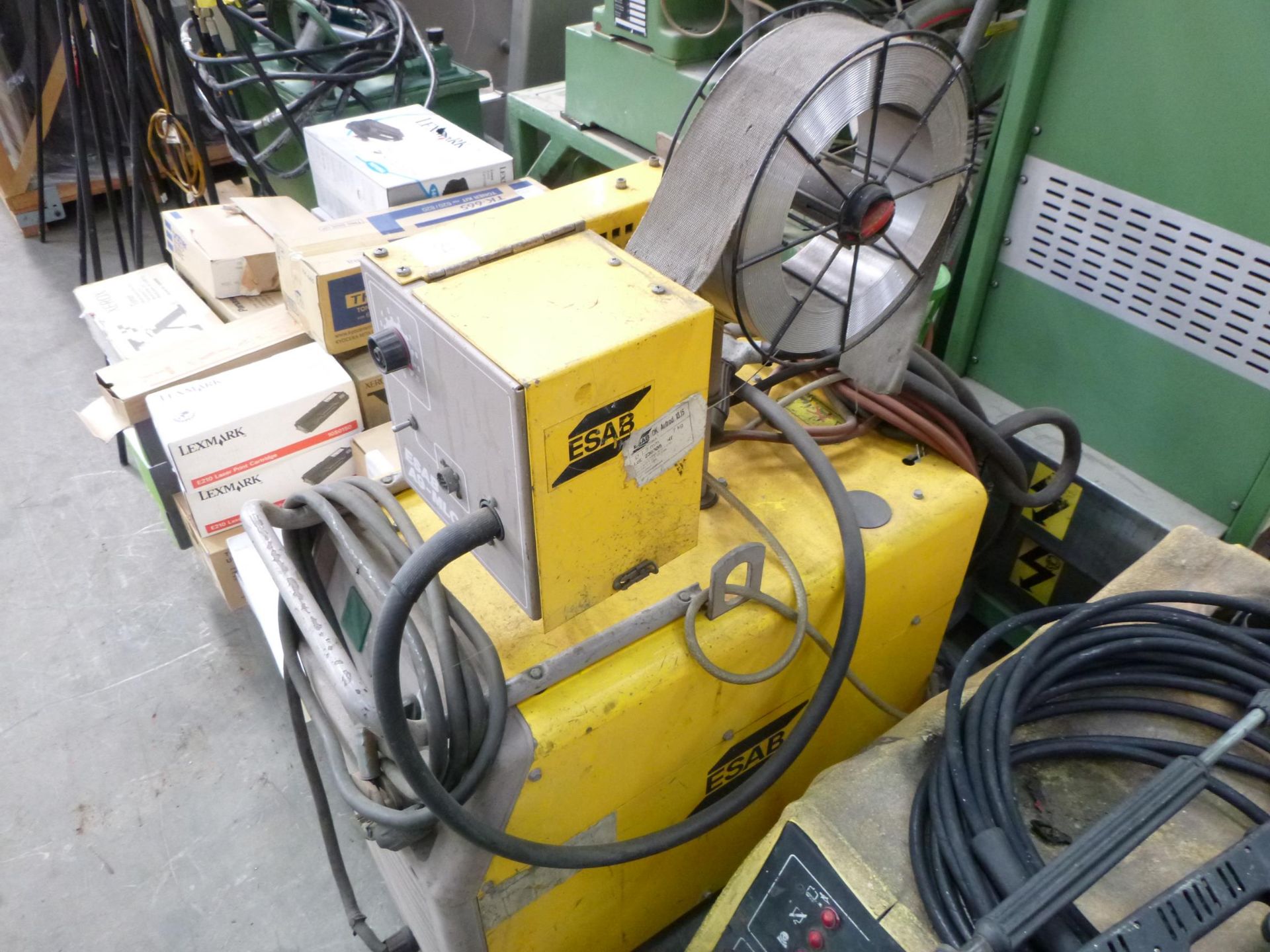 * An Esab LAX 380/A9-MLC30 Welder, 3PH. Please note there is a £10 + VAT Lift Out Fee on this lot - Image 3 of 4