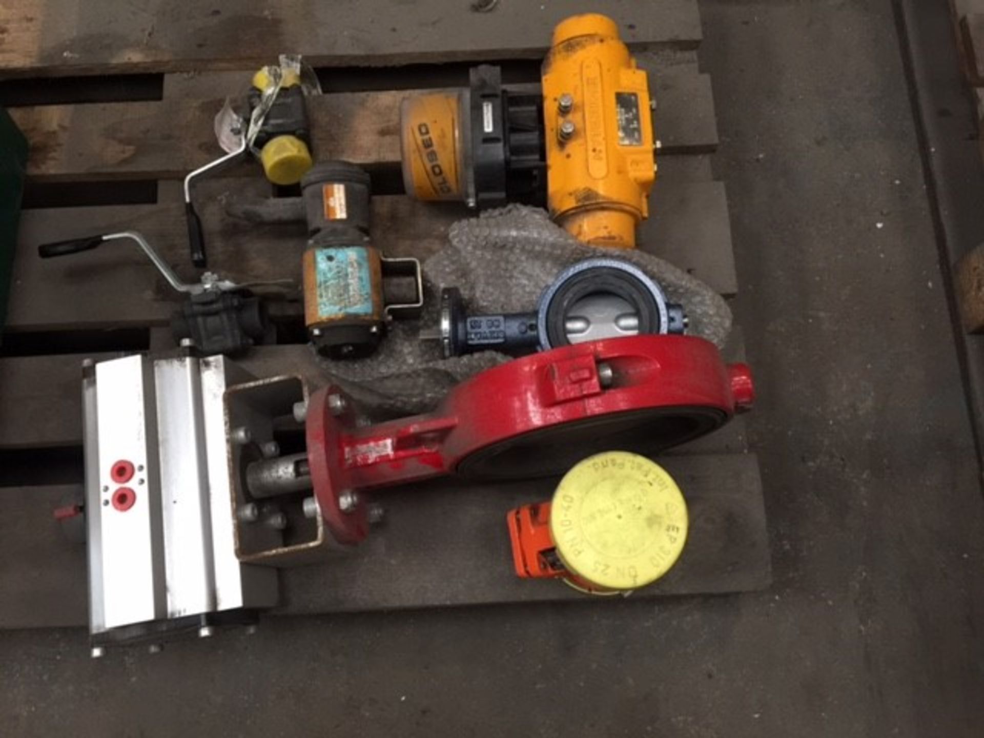 * Pallet of Actuator Valves. Please note this lot is located at Unit 1 Eastwood Street, Bradford,