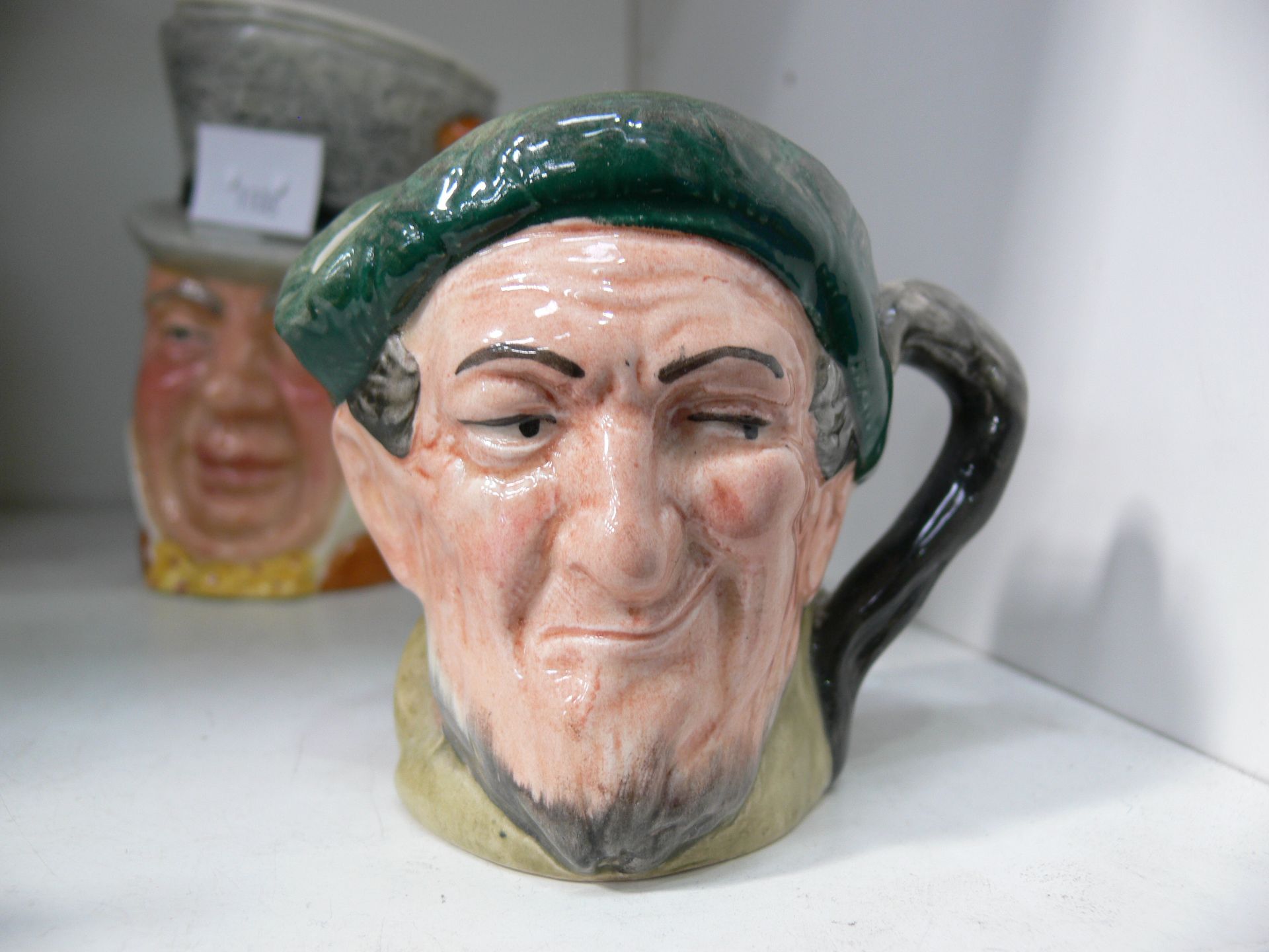 A Royal Doulton 'Happy John' Toby Jug (8371), A signed Michael Doulton Toby Character - D6808, - Image 4 of 7