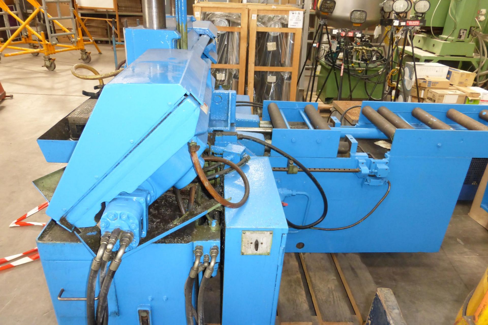 * Alexander Triple Twelve Double Column Heavy Duty Horizontal Bandsaw, Hydraulic Vices, 3PH . Please - Image 6 of 6