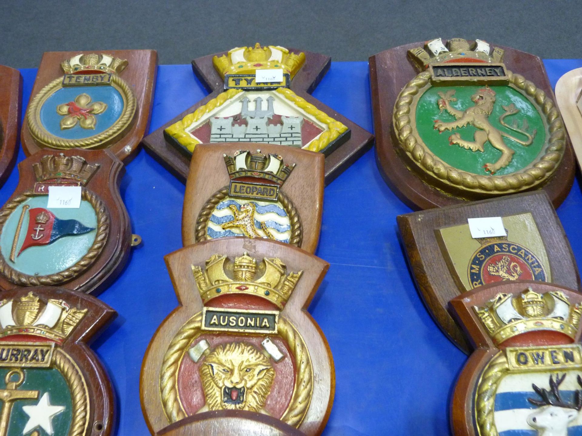 A selection of over twenty five Maritime Plaques of assorted shapes and sizes including Tyne, - Image 6 of 6