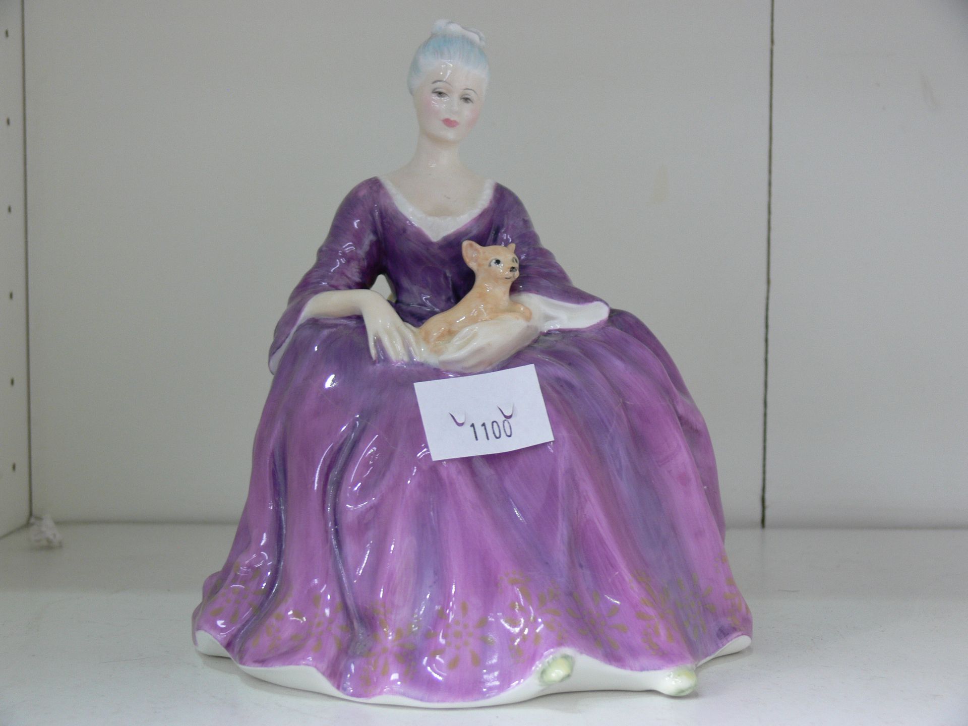 A Royal Doulton 'Charlotte' Figurine (H.N 2421) and a Royal Worcester Limited Edition 'Safe at Last' - Image 3 of 3