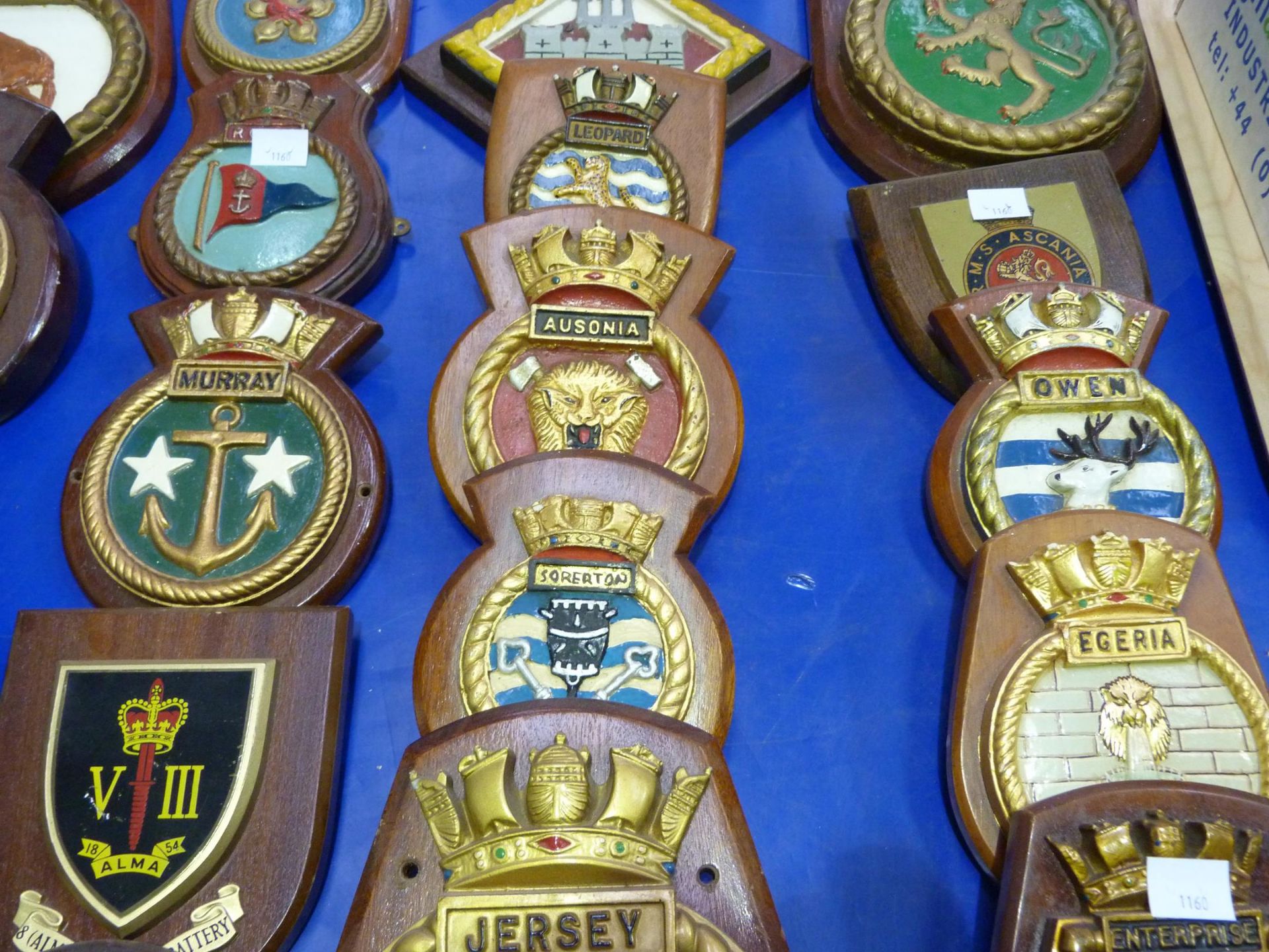 A selection of over twenty five Maritime Plaques of assorted shapes and sizes including Tyne, - Image 5 of 6