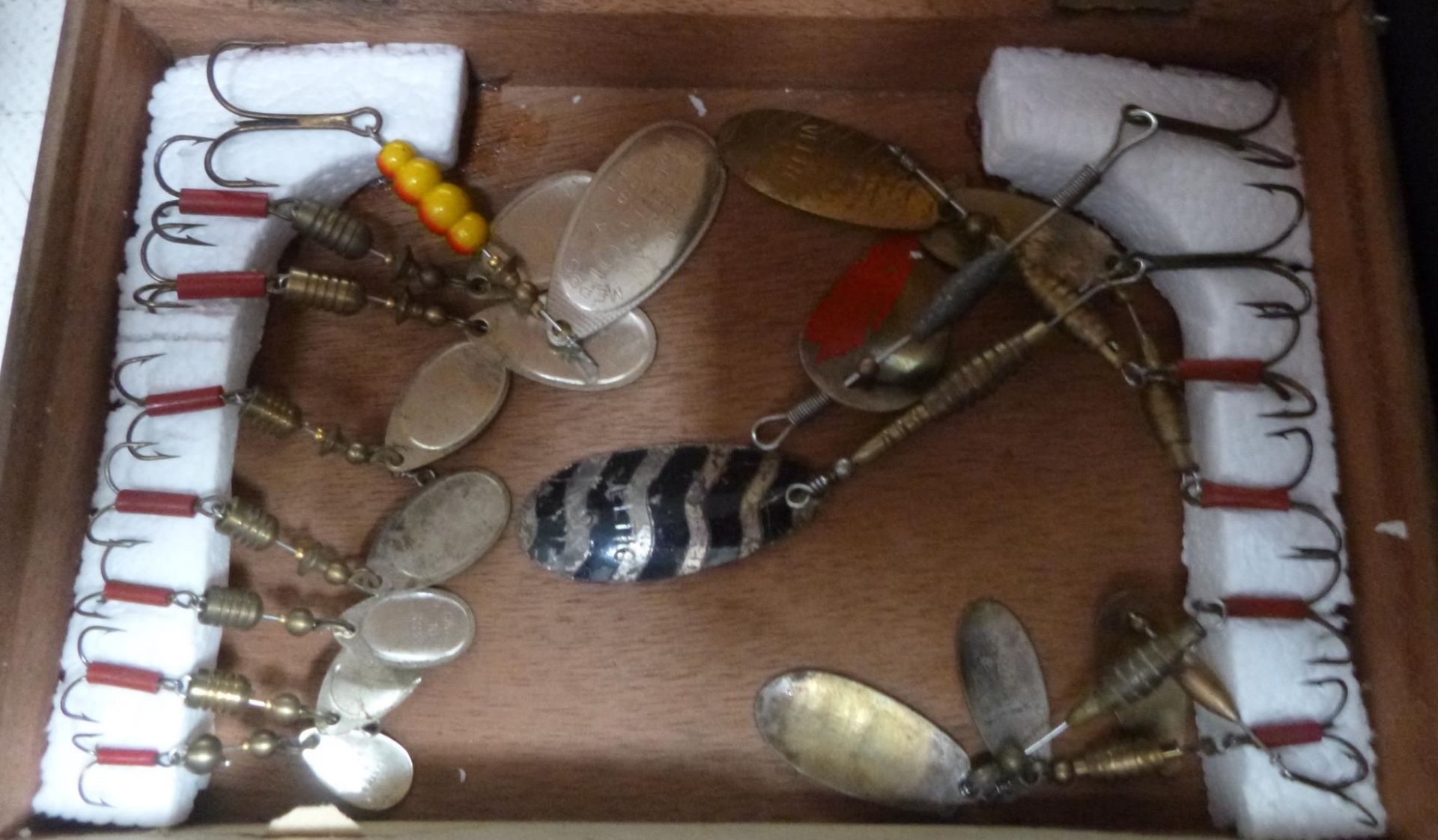 A qty of Spinners, Hooks etc.