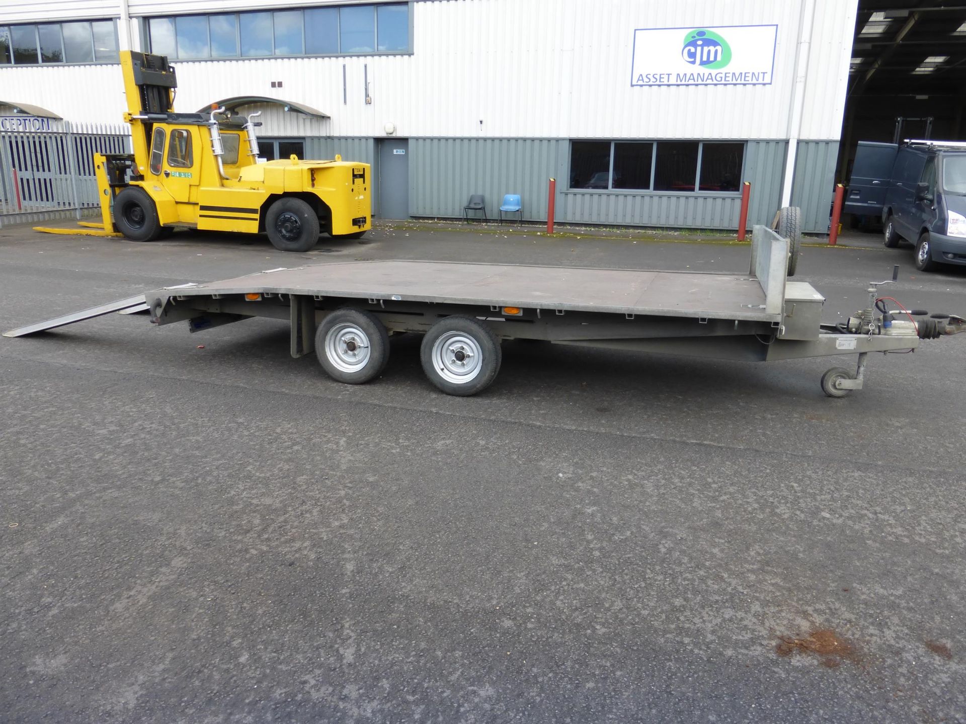 Graham Edwards 2012 Model BT3014 Flat Bed Galvanised Twin Axle Trailer, Vin No: SDXBT32DB13011665. - Image 3 of 9