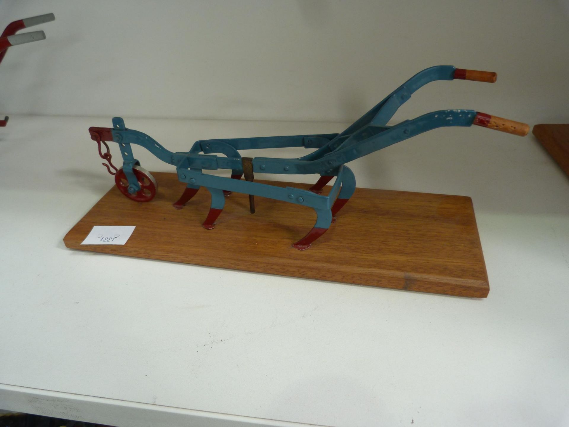 Three Metal Craft Early Ploughs, two mounted on bases (3) (est £20-£40) - Image 4 of 8