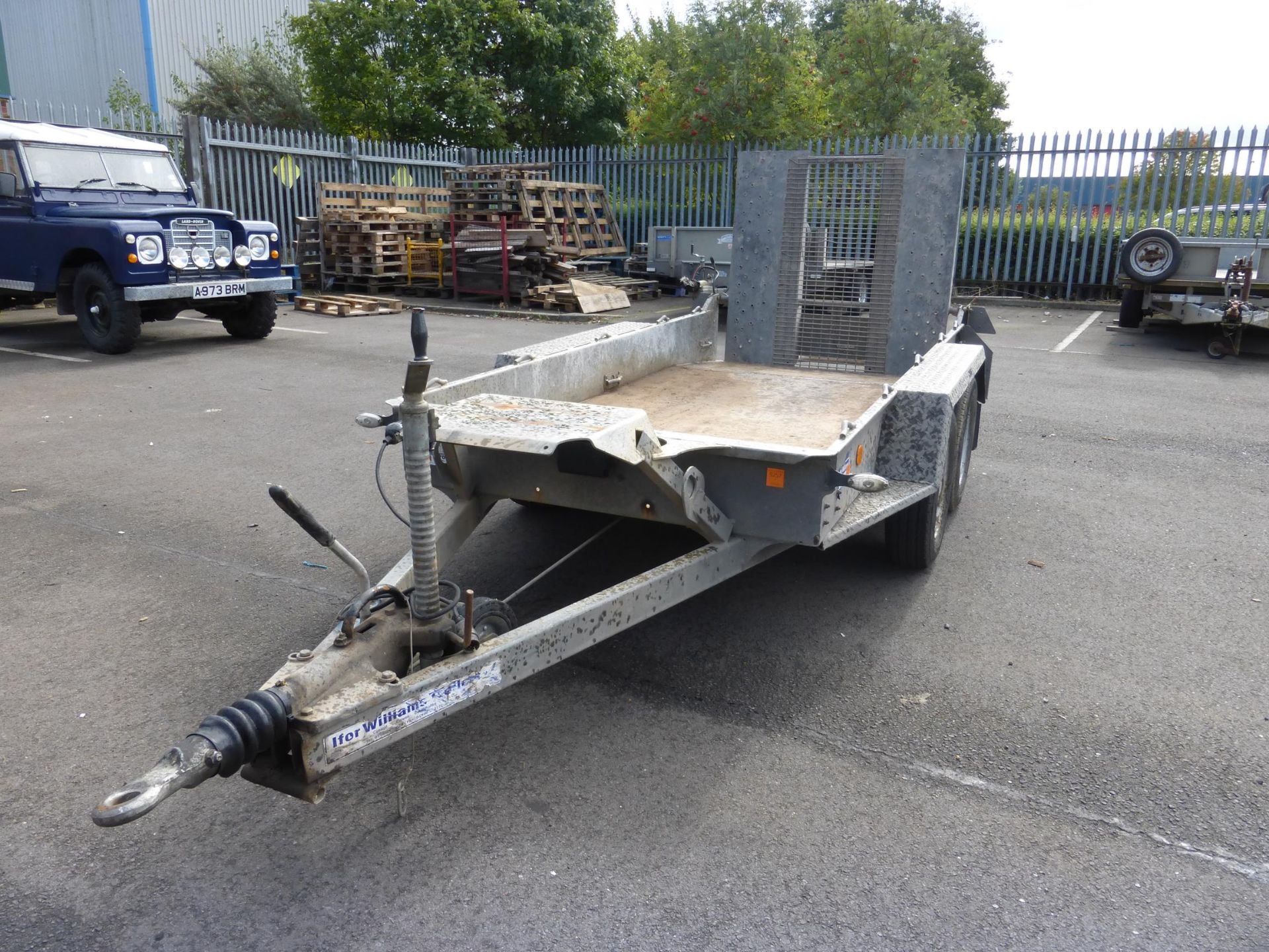 Ifor Williams 2013 Type DB56 GH94 Galvanised Twin Axle Plant Trailer. Vin No: SCK600000C0619020, - Image 2 of 10