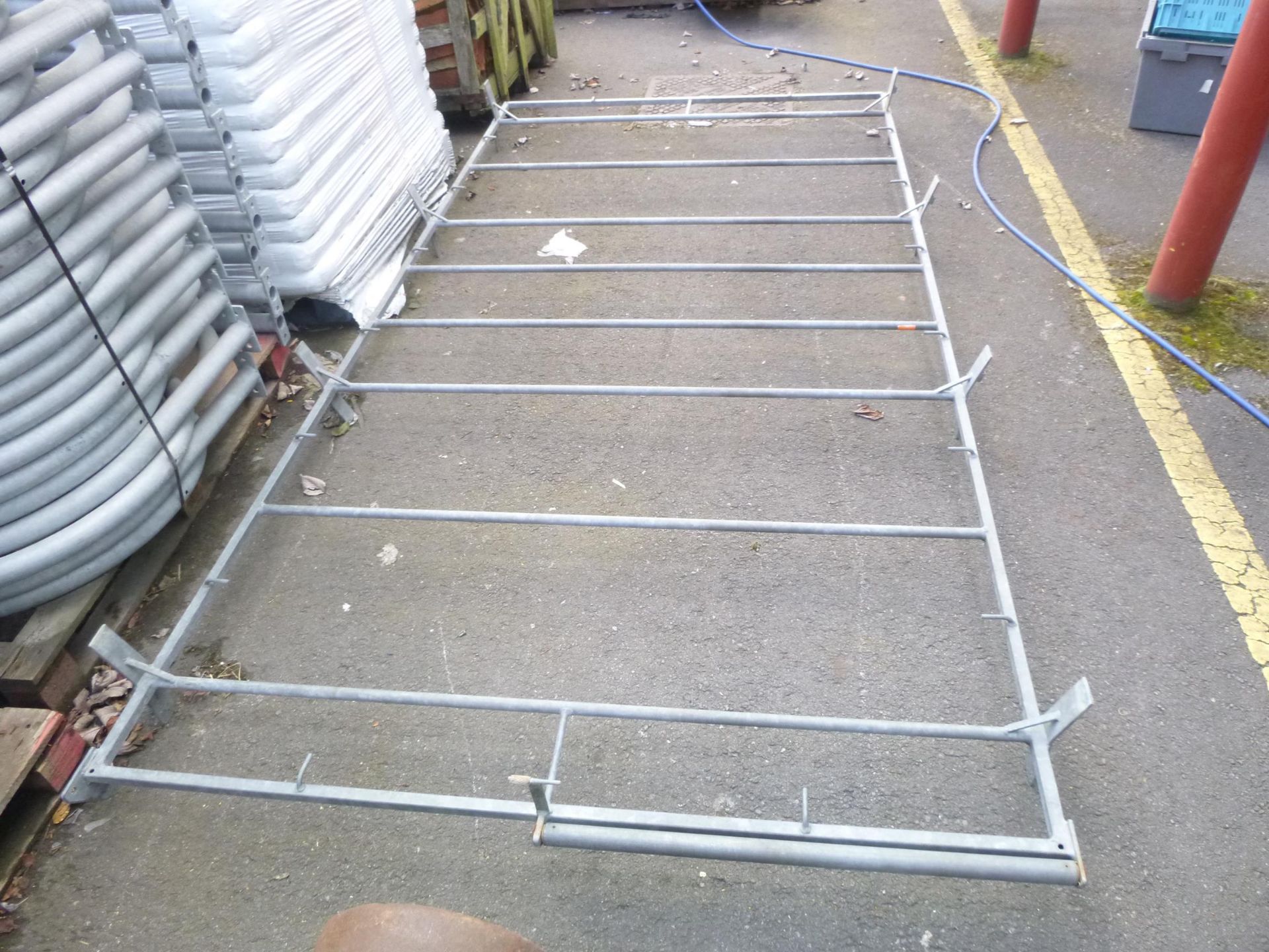 A Van Roof Rack c/w Ladder Roller (No Fittings). Please note there is a £5 Plus VAT Lift Out Fee - Image 2 of 2