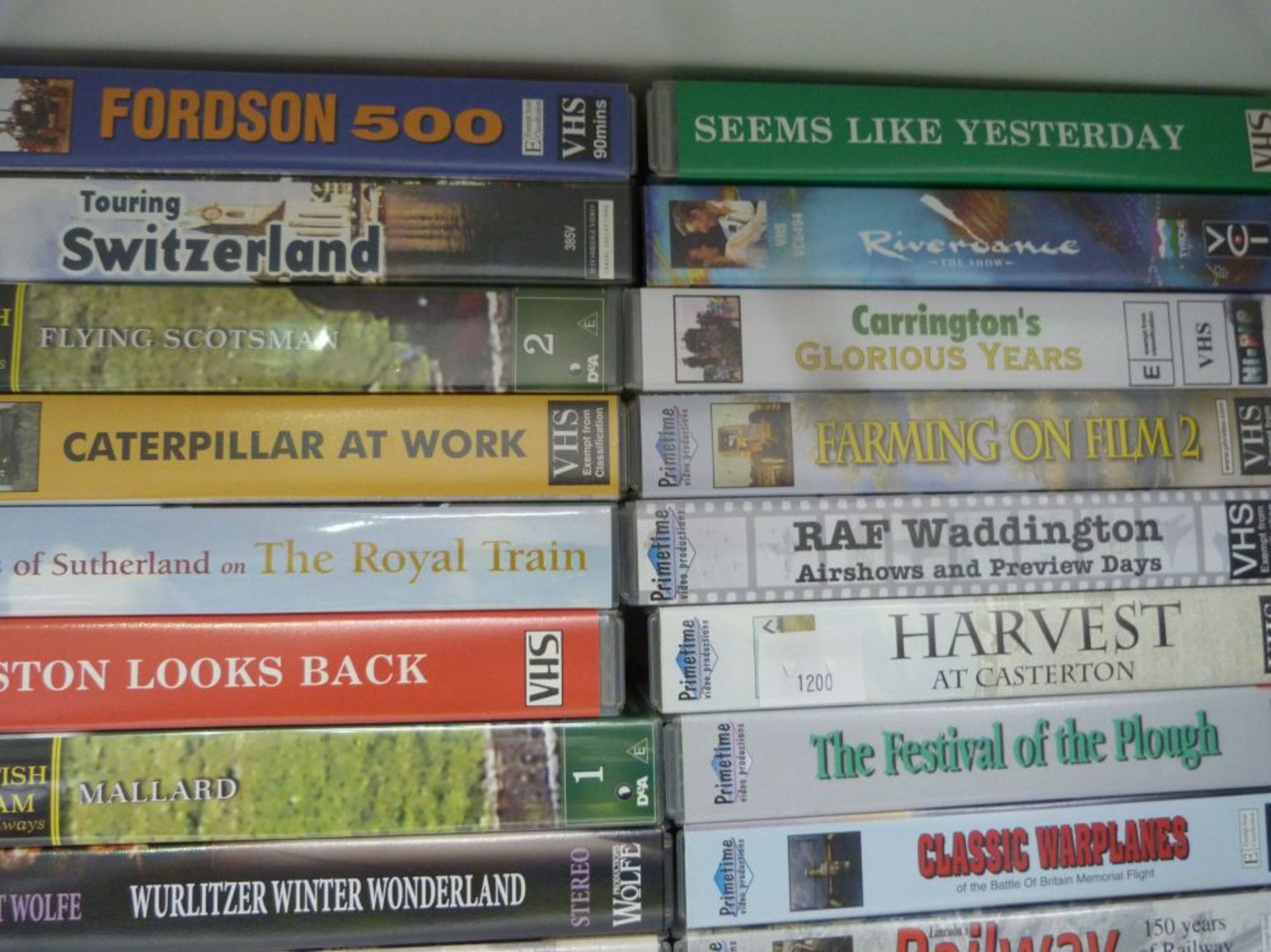Over 40 DVD of Farming, Aircraft/Air show, Titles etc together with over 30 Videos (VHS) Covering - Image 7 of 15