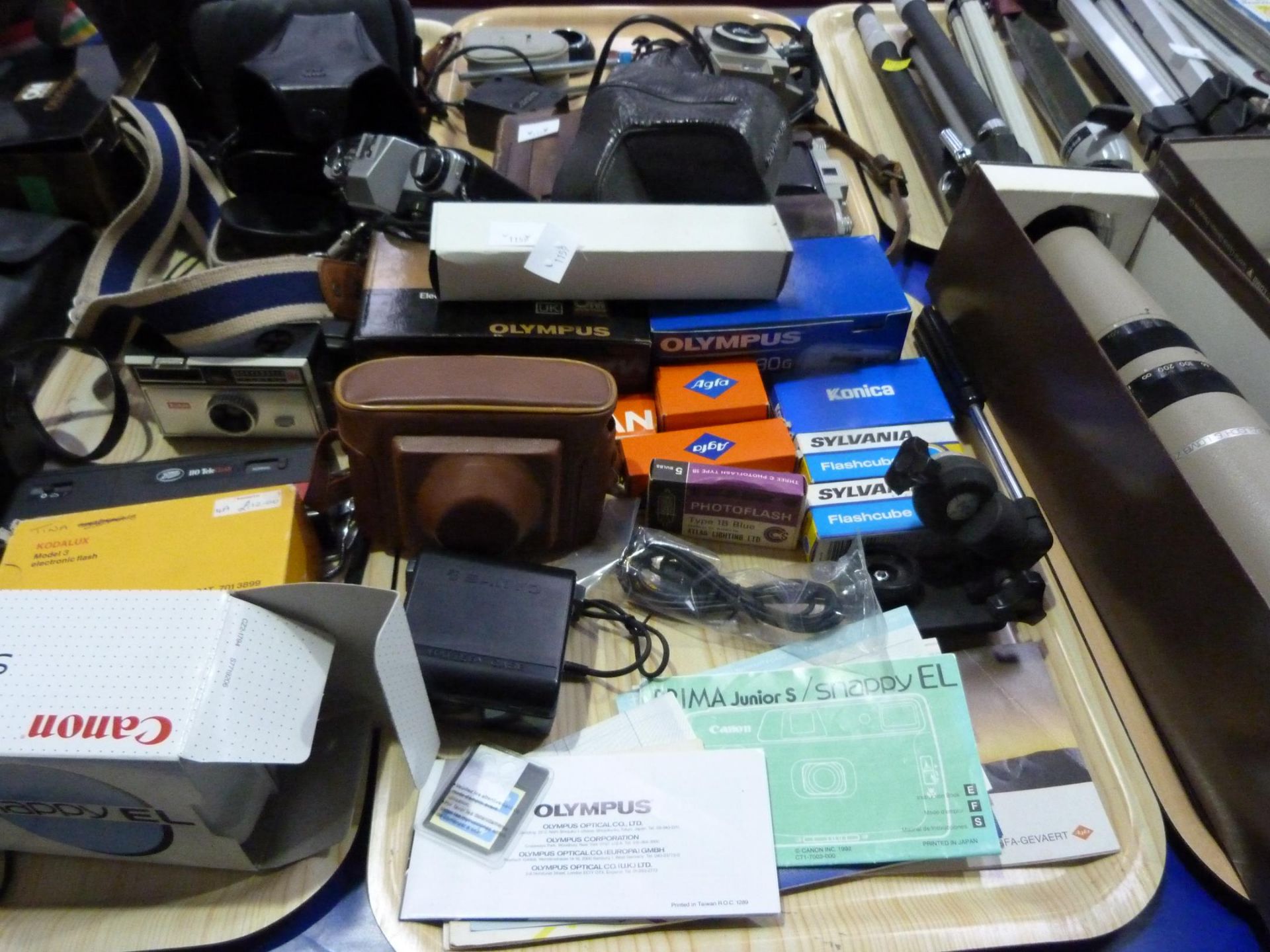 A large selection of Cameras and Accessories to include Olympus Magazines, Binoculars, Kodak - Image 3 of 8