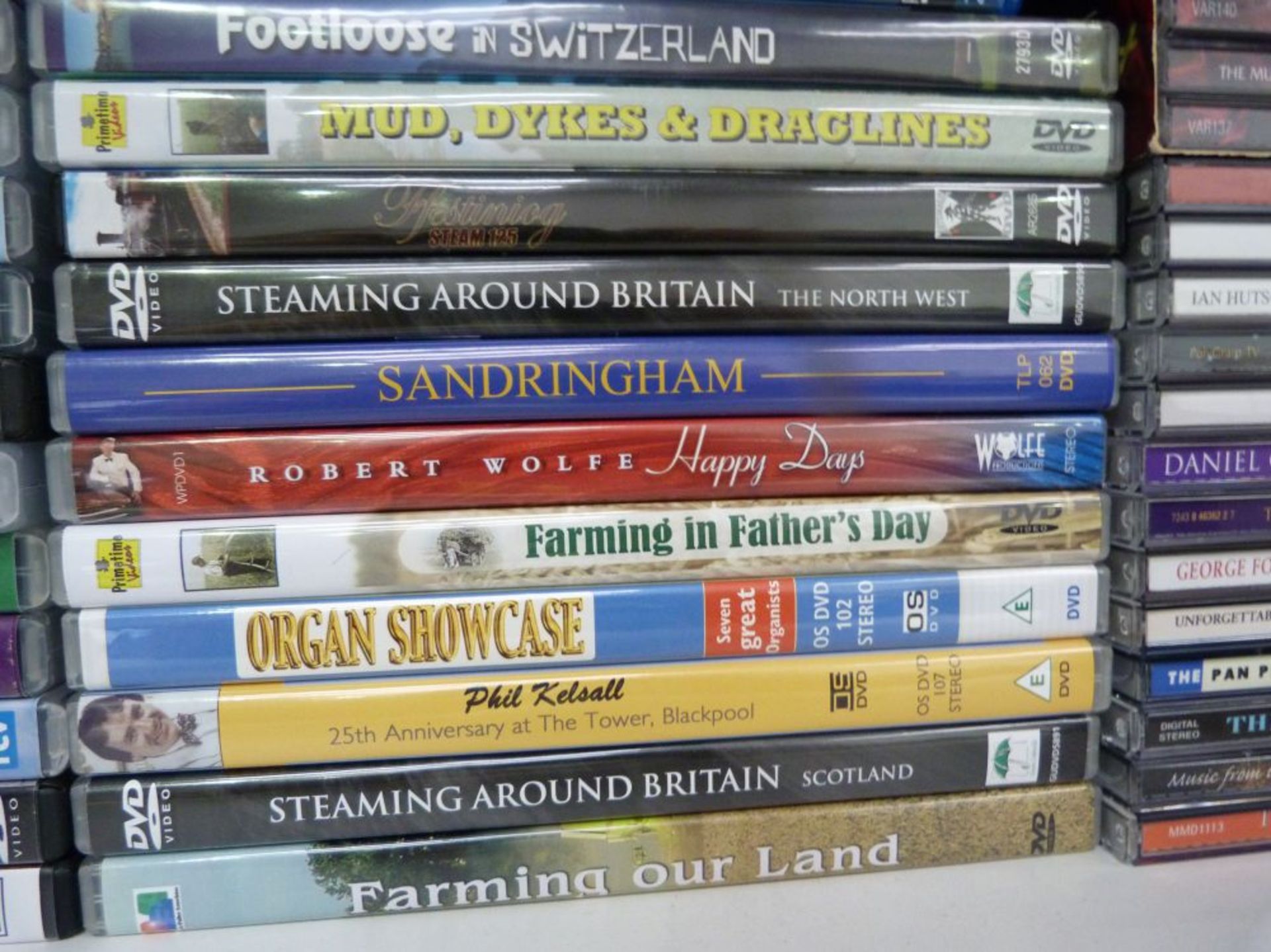 Over 40 DVD of Farming, Aircraft/Air show, Titles etc together with over 30 Videos (VHS) Covering - Image 5 of 15