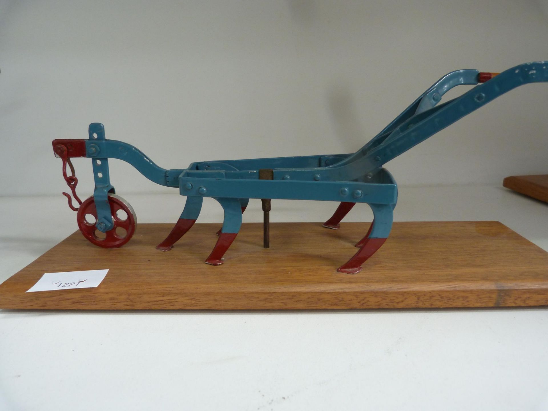 Three Metal Craft Early Ploughs, two mounted on bases (3) (est £20-£40) - Image 5 of 8