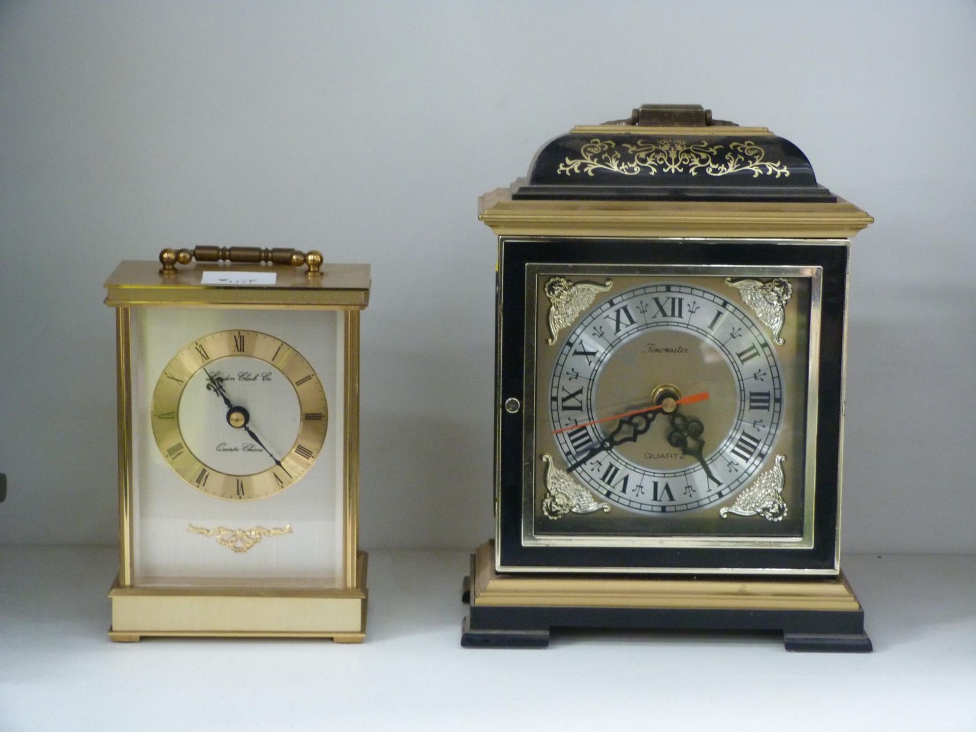 Two Mantle Clocks (Tickmaster & London Clock Co) along with two Wall Clocks (President & Hermle) (4) - Image 4 of 4