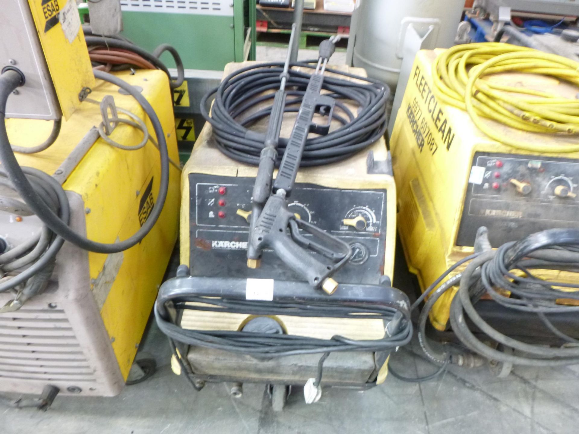 A Karcher Steam Cleaner HDS 750. Please note there is a £5 plus Vat lift out fee on this lot. - Image 2 of 2