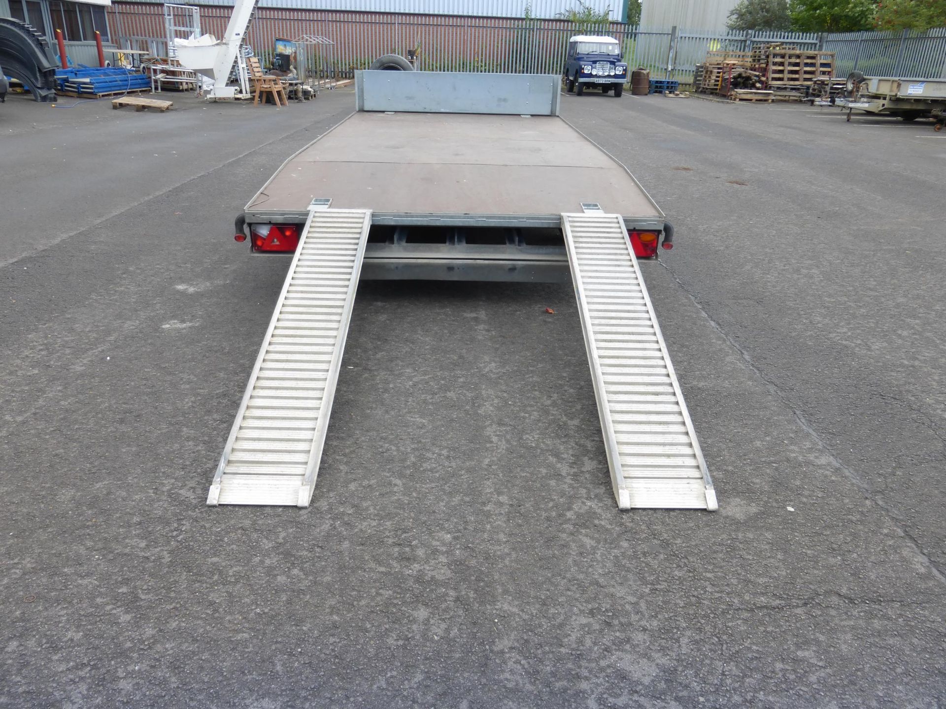 Graham Edwards 2012 Model BT3014 Flat Bed Galvanised Twin Axle Trailer, Vin No: SDXBT32DB13011665. - Image 7 of 9