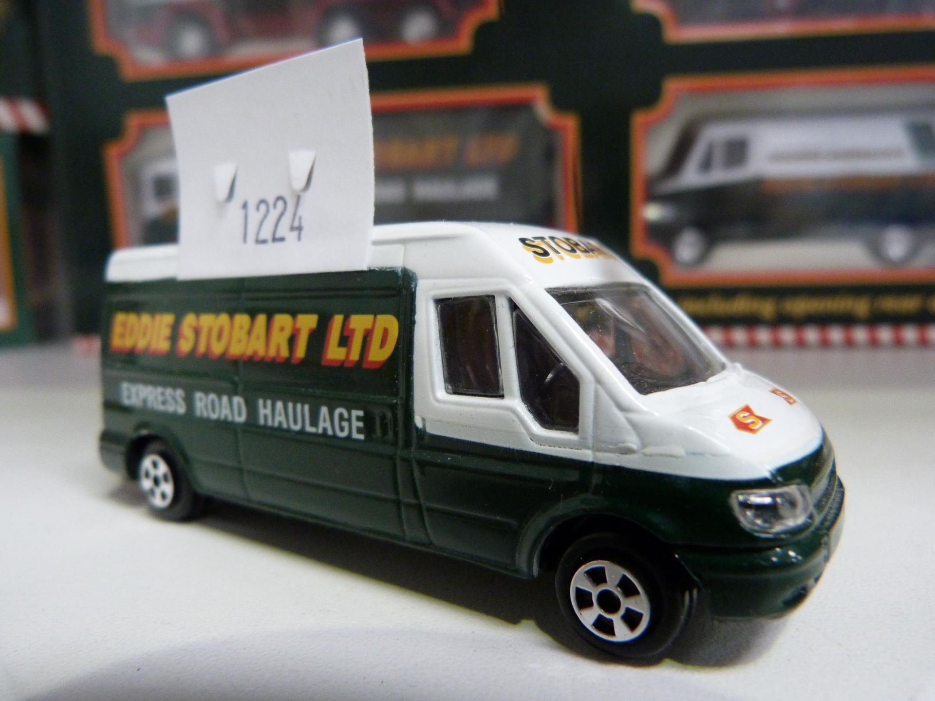 A shelf of Eddie Stobart Ltd, mainly boxed Diecast Vehicles to include a Truck Set, Volvo Skeletal - Image 5 of 5
