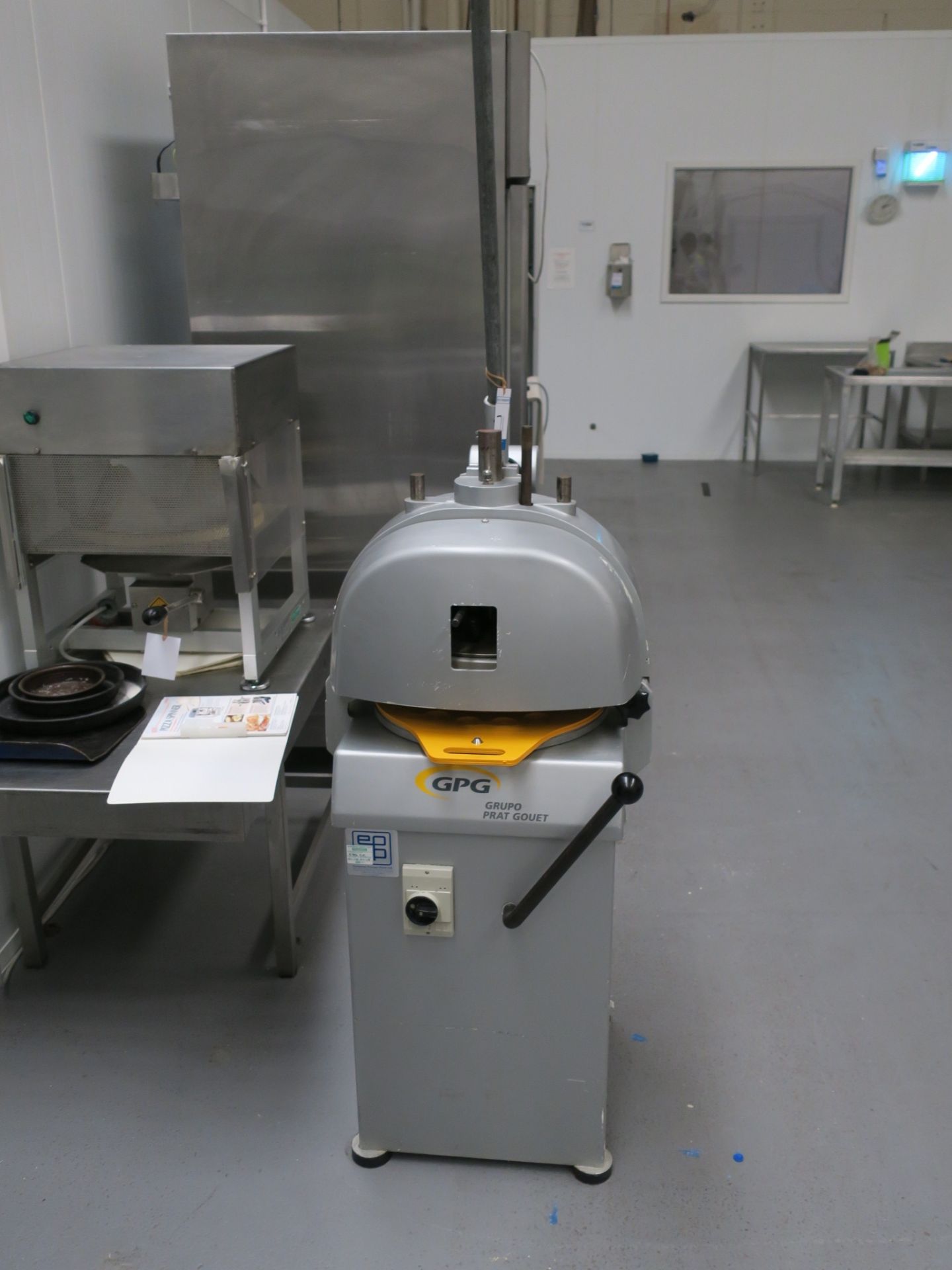 * 2002 GPG Model Marylin 30.90, 3PH, Dough Divider. Please note this lot is located at Unit 56