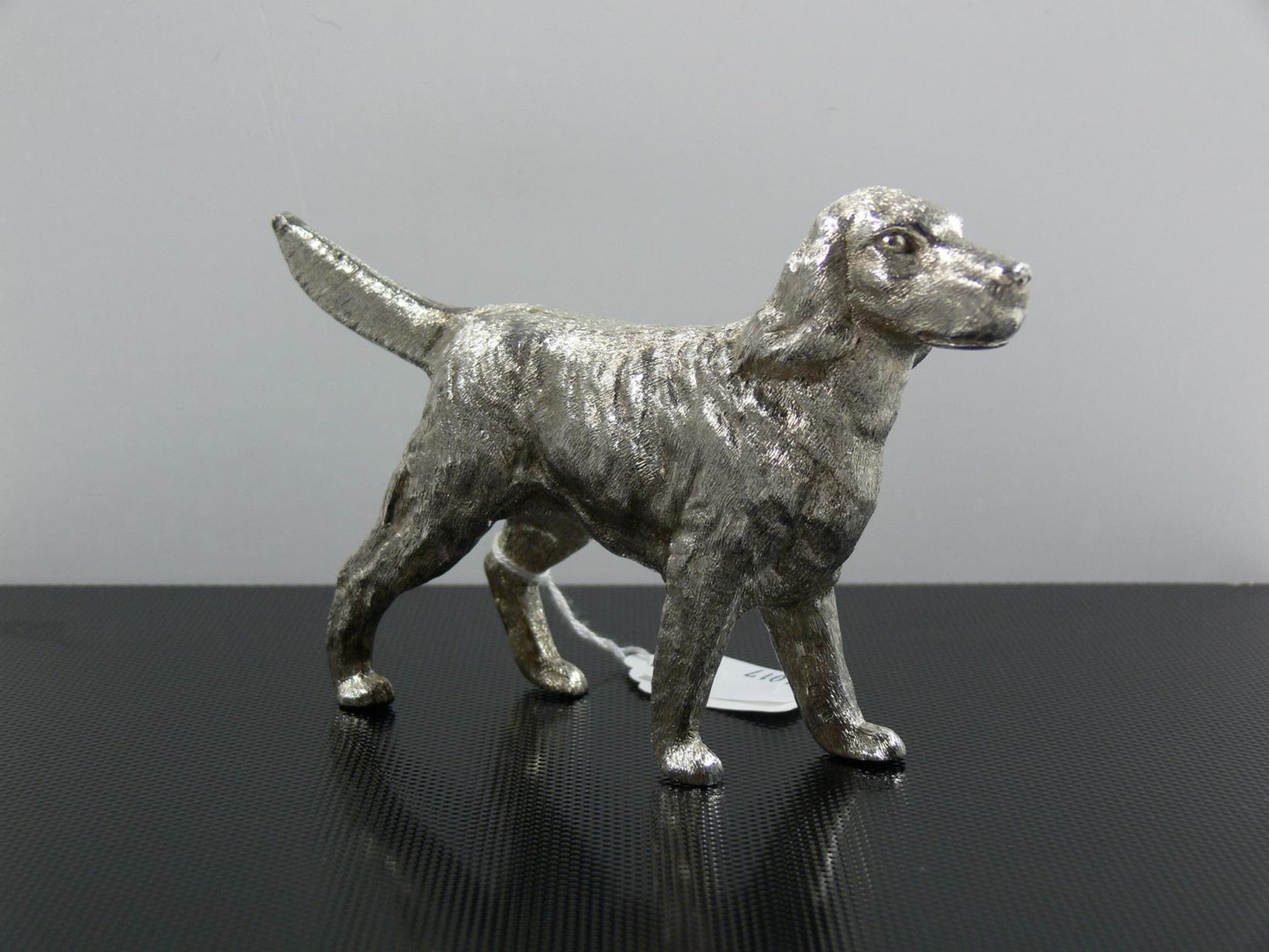 A Silver Spaniel, London - 1978(?) 385g, H9cm, W15cm (Est. £120 - £160) - Image 2 of 4