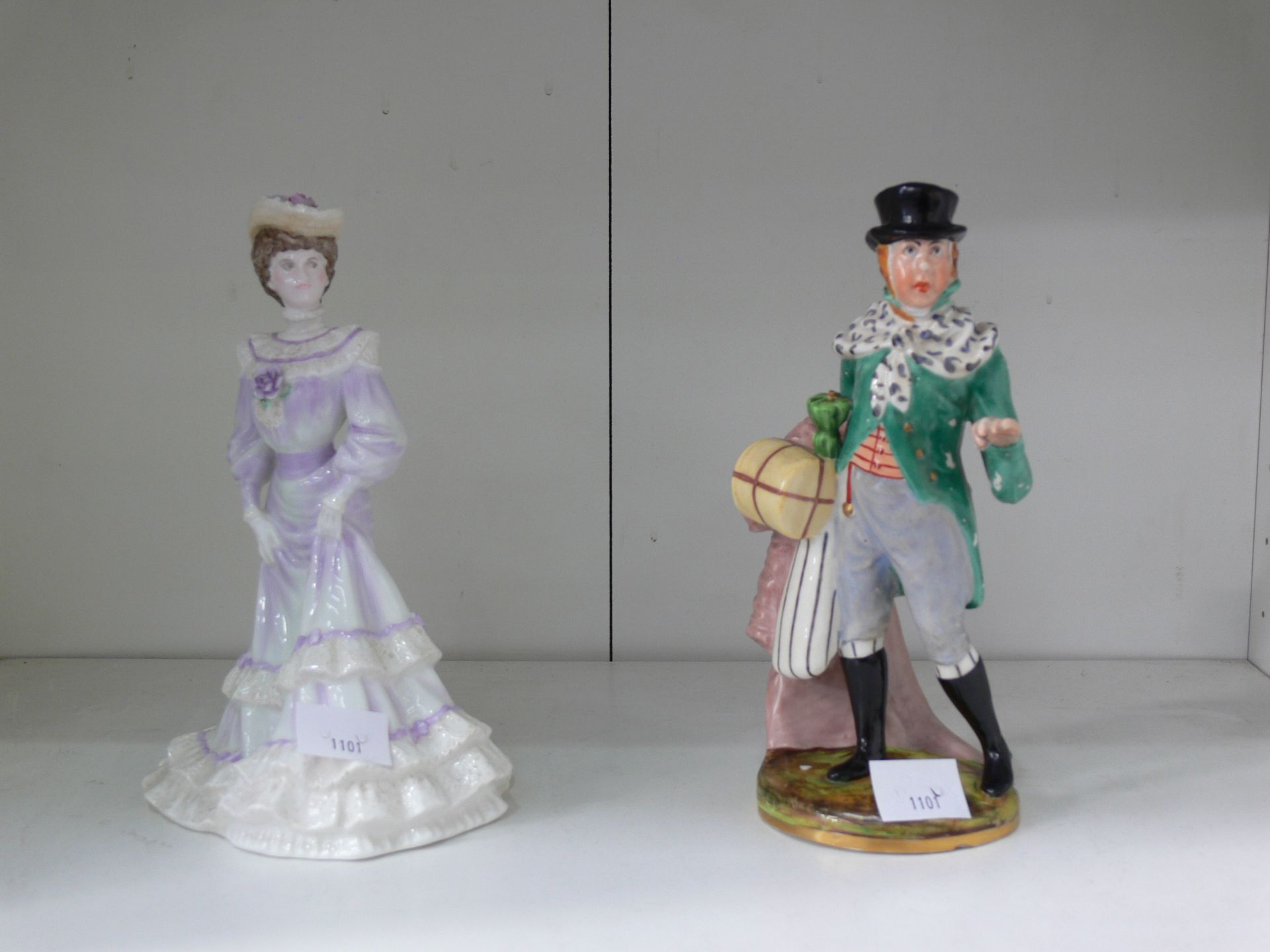 Three Coalport Figurines - Golden Age 'Louisa at Ascot' Ladies of Fashion 'Lucy & 'Christina' - Image 3 of 3