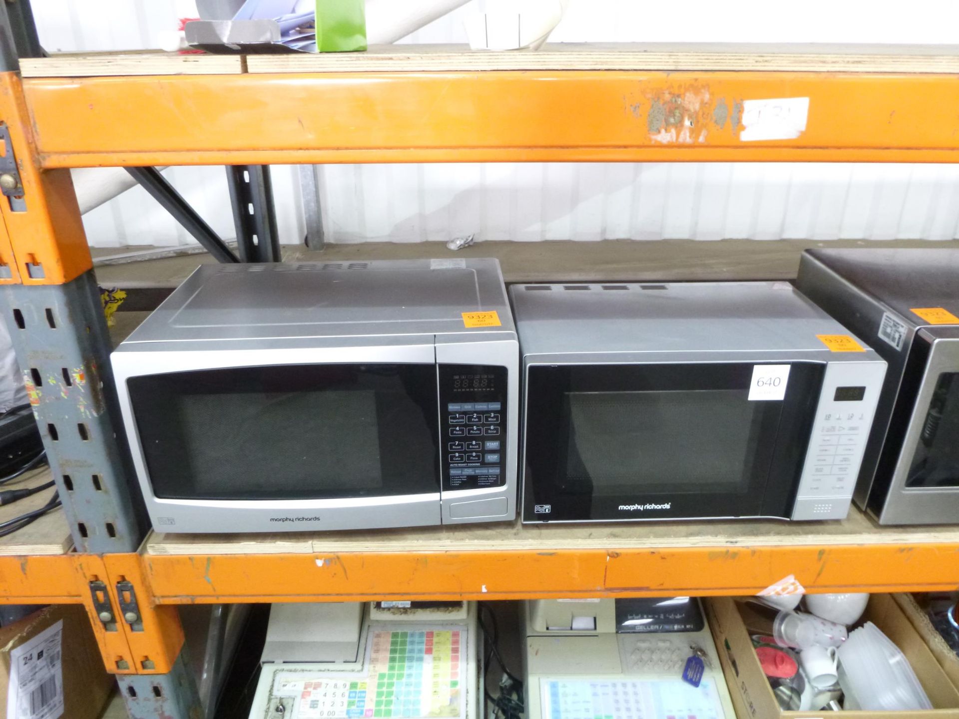 2 x Samsung Stainless Steel Microwaves and 2 x Morphy Richards Microwaves(Unknown Condition). - Image 3 of 3