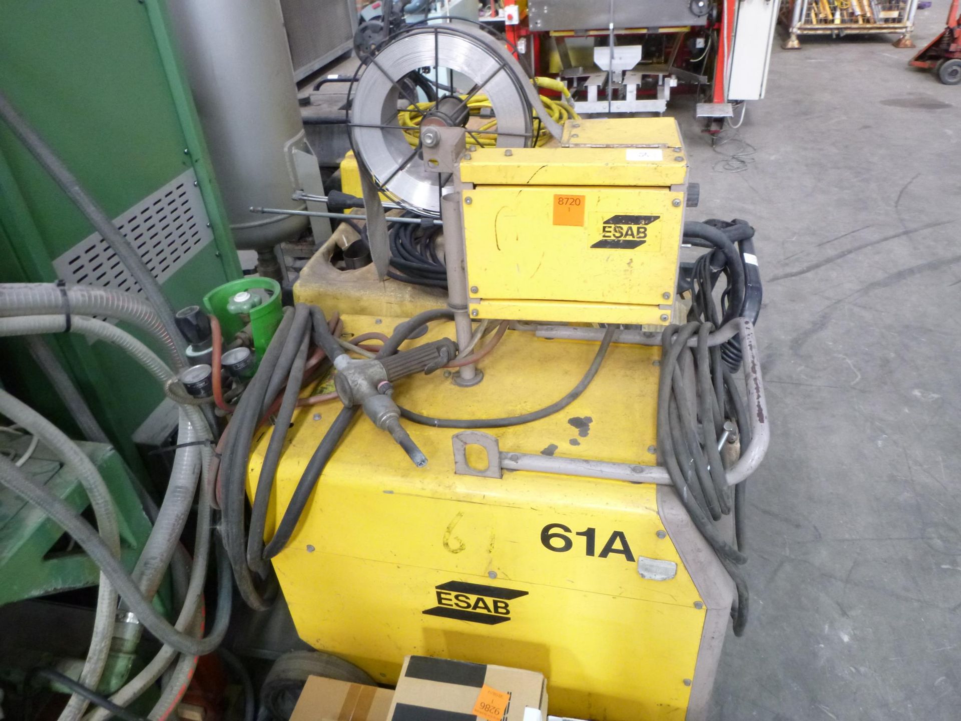 * An Esab LAX 380/A9-MLC30 Welder, 3PH. Please note there is a £10 + VAT Lift Out Fee on this lot - Image 2 of 4