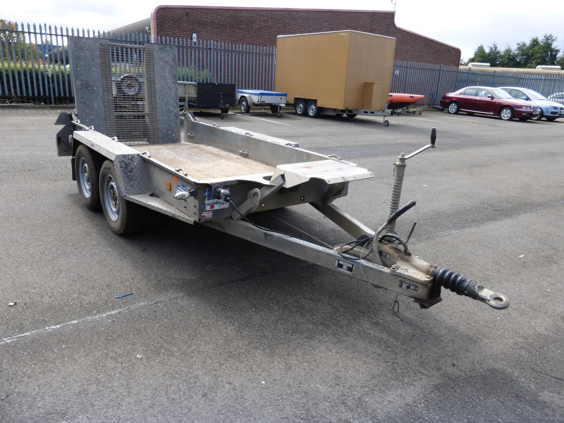 Ifor Williams 2013 Type DB56 GH94 Galvanised Twin Axle Plant Trailer. Vin No: SCK600000C0619020,